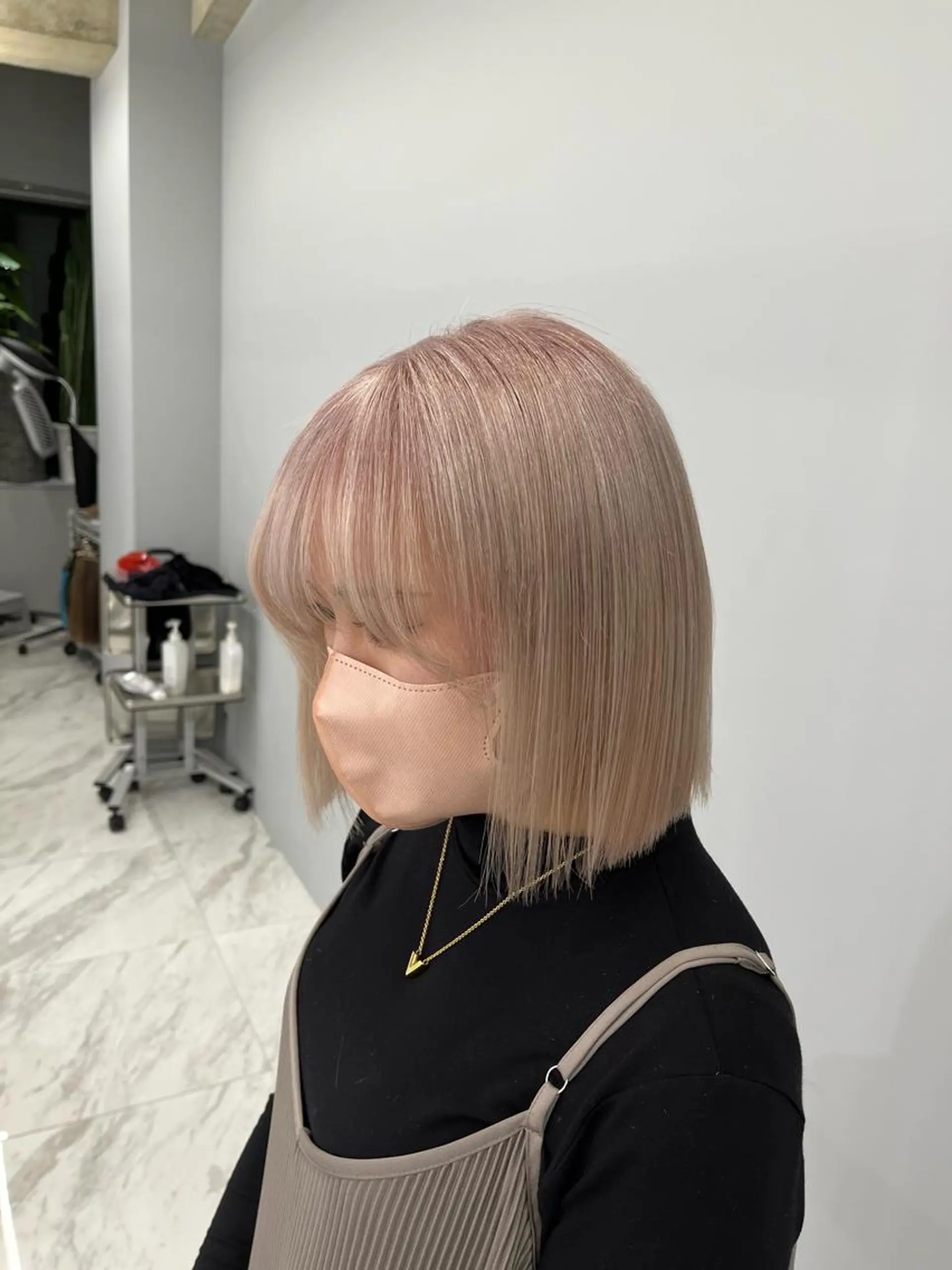 カラー ハイトーン職人 ♡中島凱人のヘアスタイル