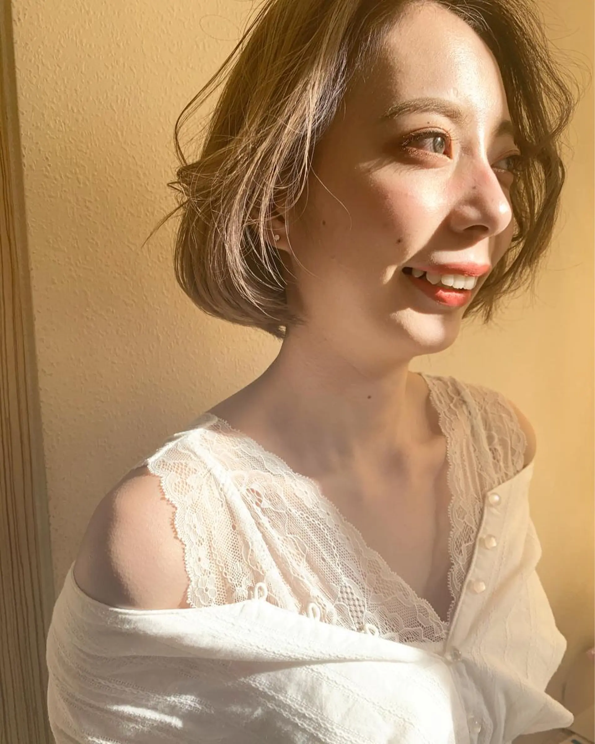 ミディアム カラー ヘアカラー トリートメント ヘアセット 🌸スタイリスト 山浦美恵のヘアスタイル