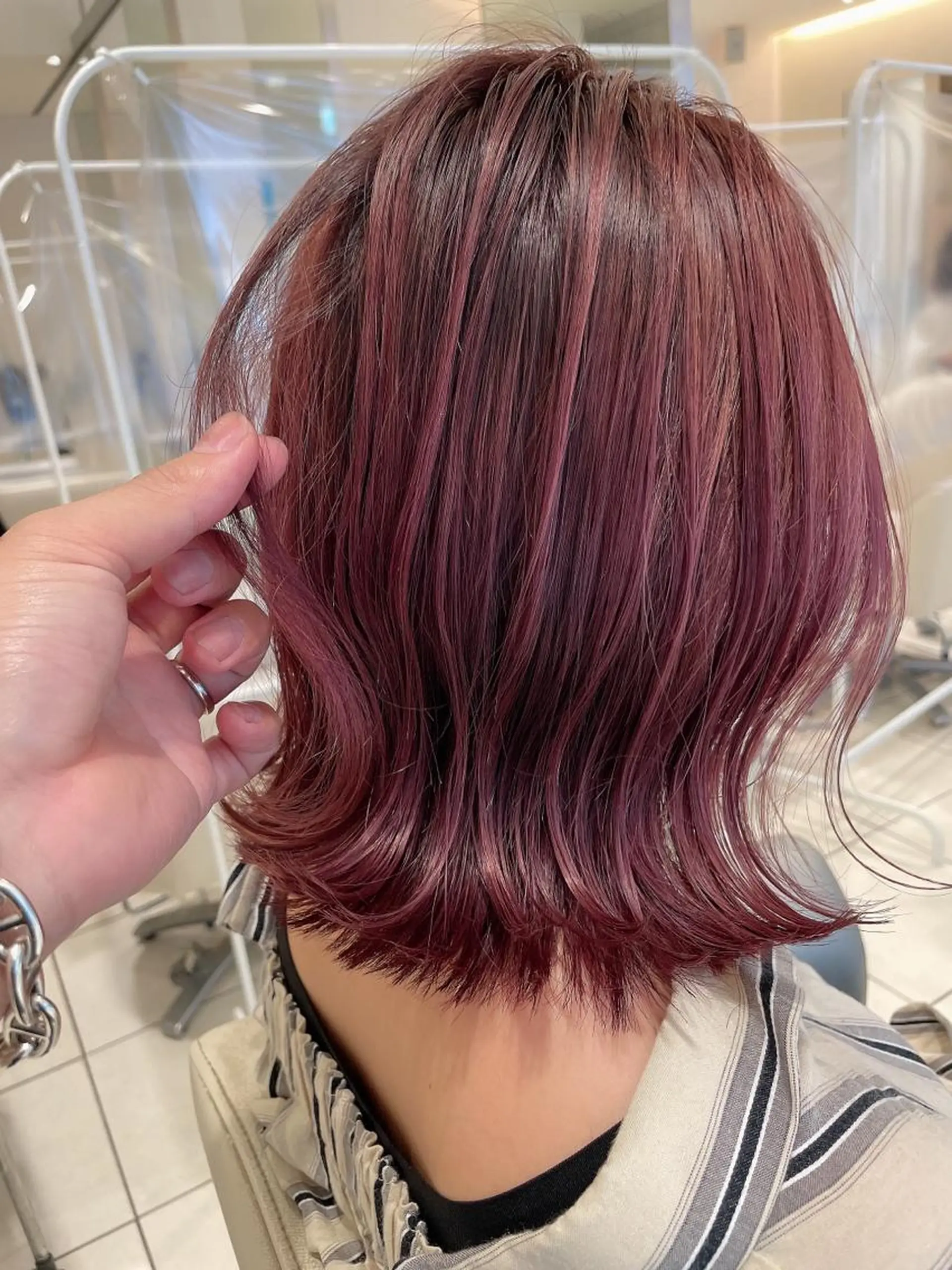 ミディアム カラー MODE K´s eau髪質改善特化のヘアスタイル