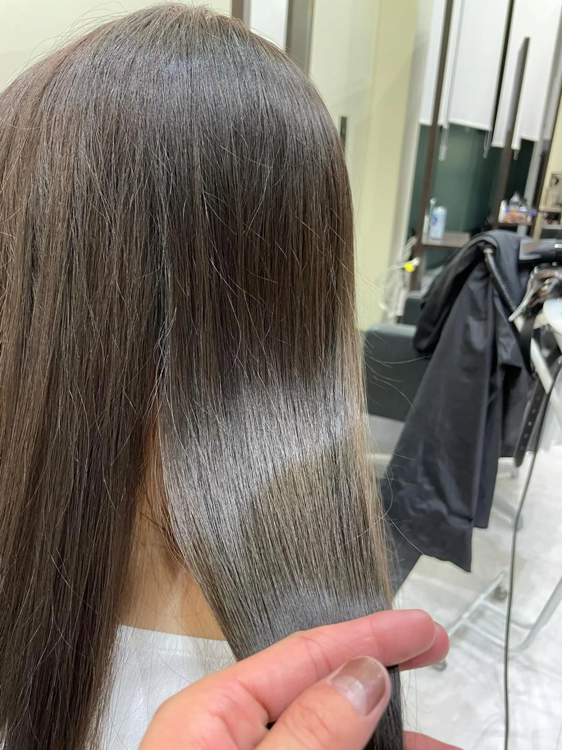 カラー 透明感カラー 角皆(つのがい) 優作のヘアスタイル