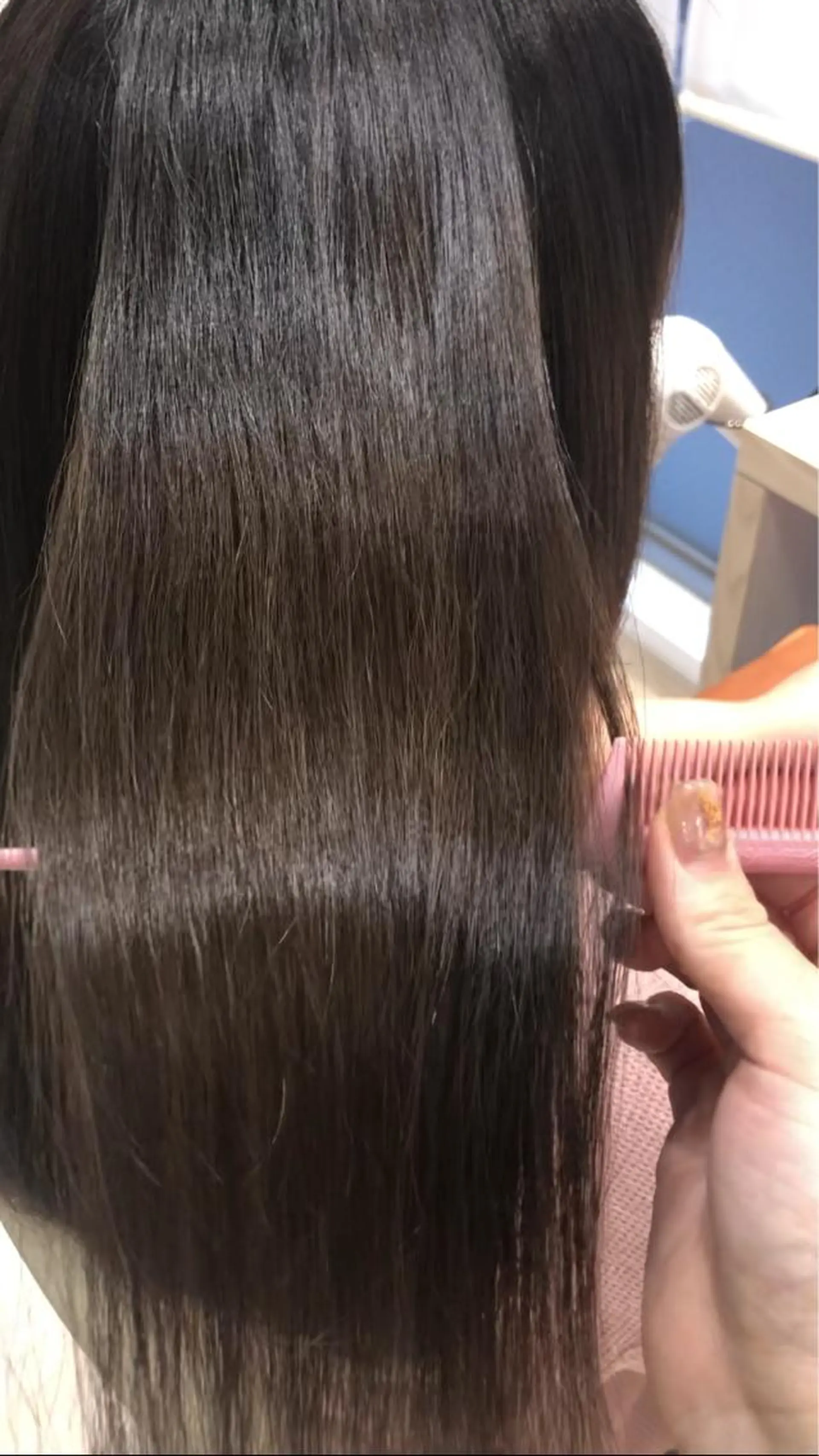 セミロング カラー トリートメント トリートメント ✨🌿大人可愛い愛さ れhair🌿✨松本のヘアスタイル