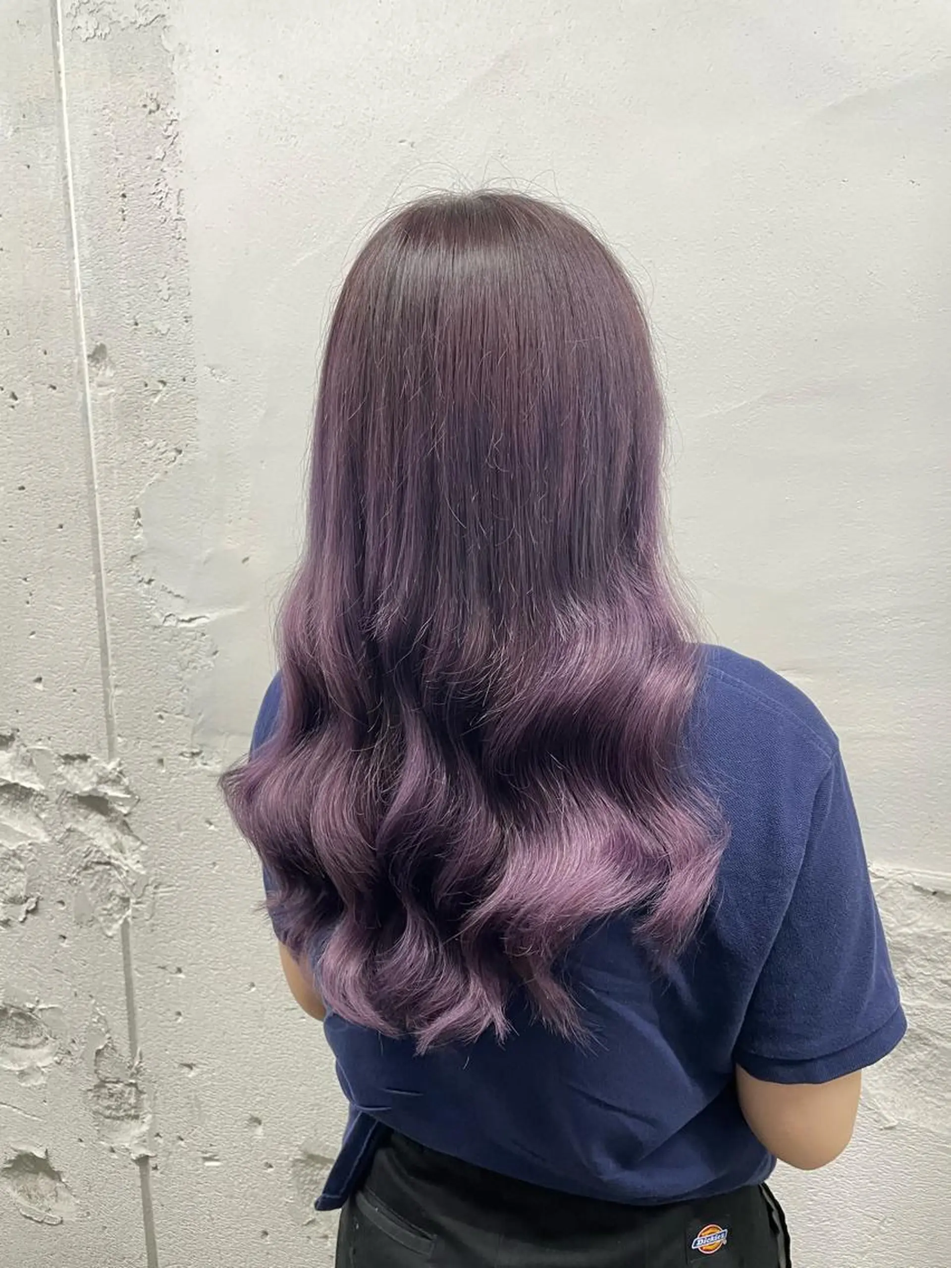 ロング カラー シールエクステ バレイヤージュ ミストバング ダブルカラー  フェイスフレーミング ヘアカラー エクステ 🧡艶髪ちゅるん髪 🫧🧡YUKI❄️のヘアスタイル