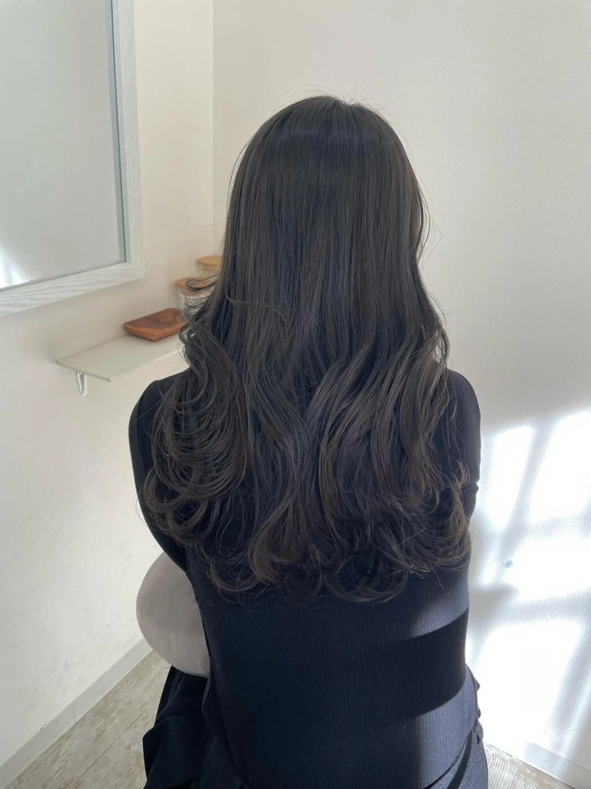 セミロング カラー ヘアアレンジ 透明感カラー グレージュ オリーブグレージュ オリーブグレー ヘアカラー トリートメント ヘアセット 髪質改善特化 🫧松野力也のヘアスタイル