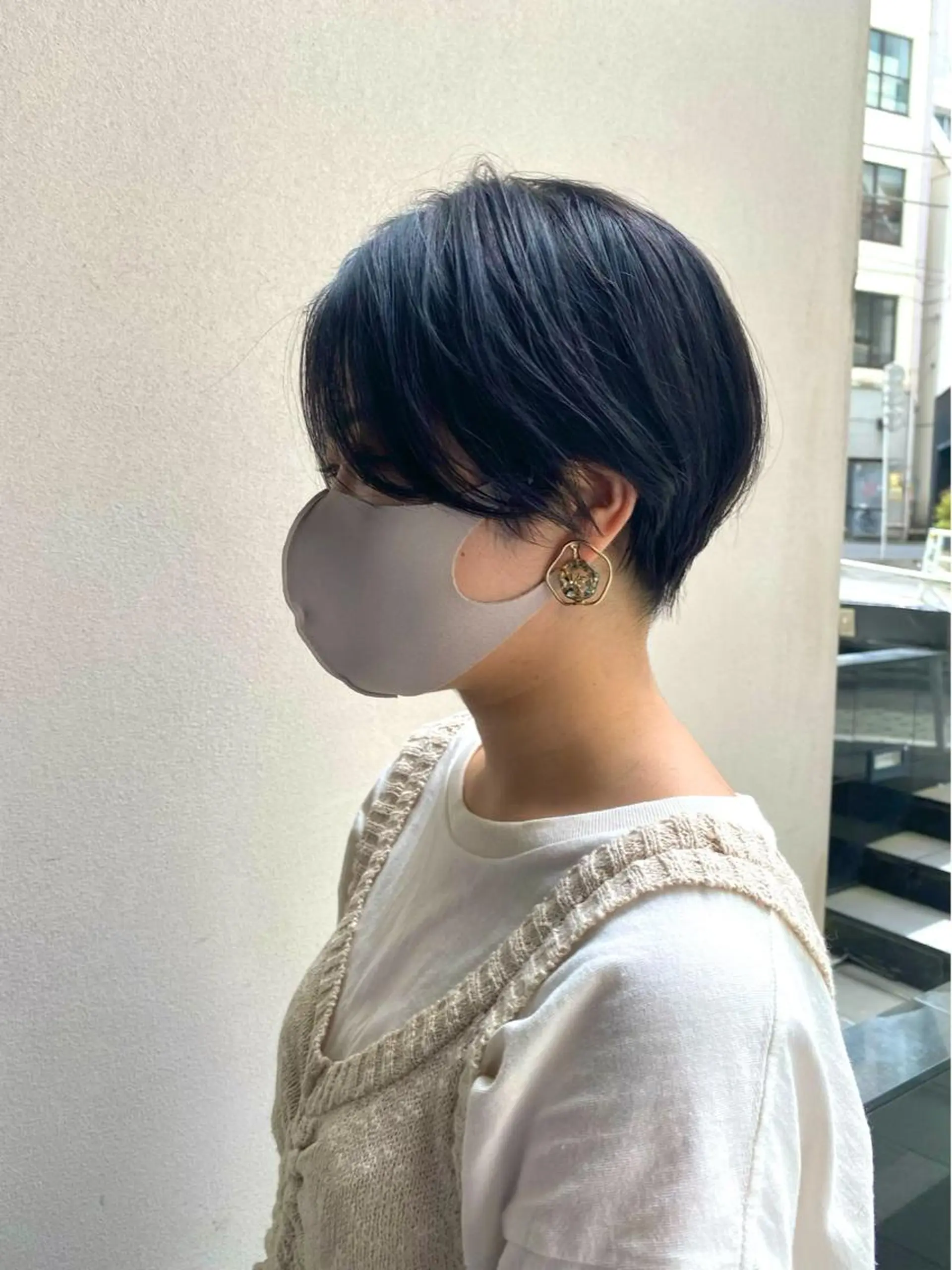 ショート カラー ハンサムショート ショートヘア ボブ/縮毛矯正/ レイヤー/塚田のヘアスタイル