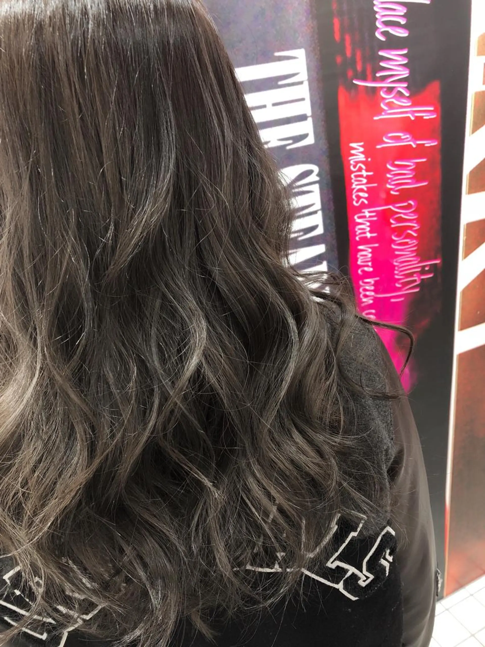 ロング カラー ヘアアレンジ Ma ruのヘアスタイル