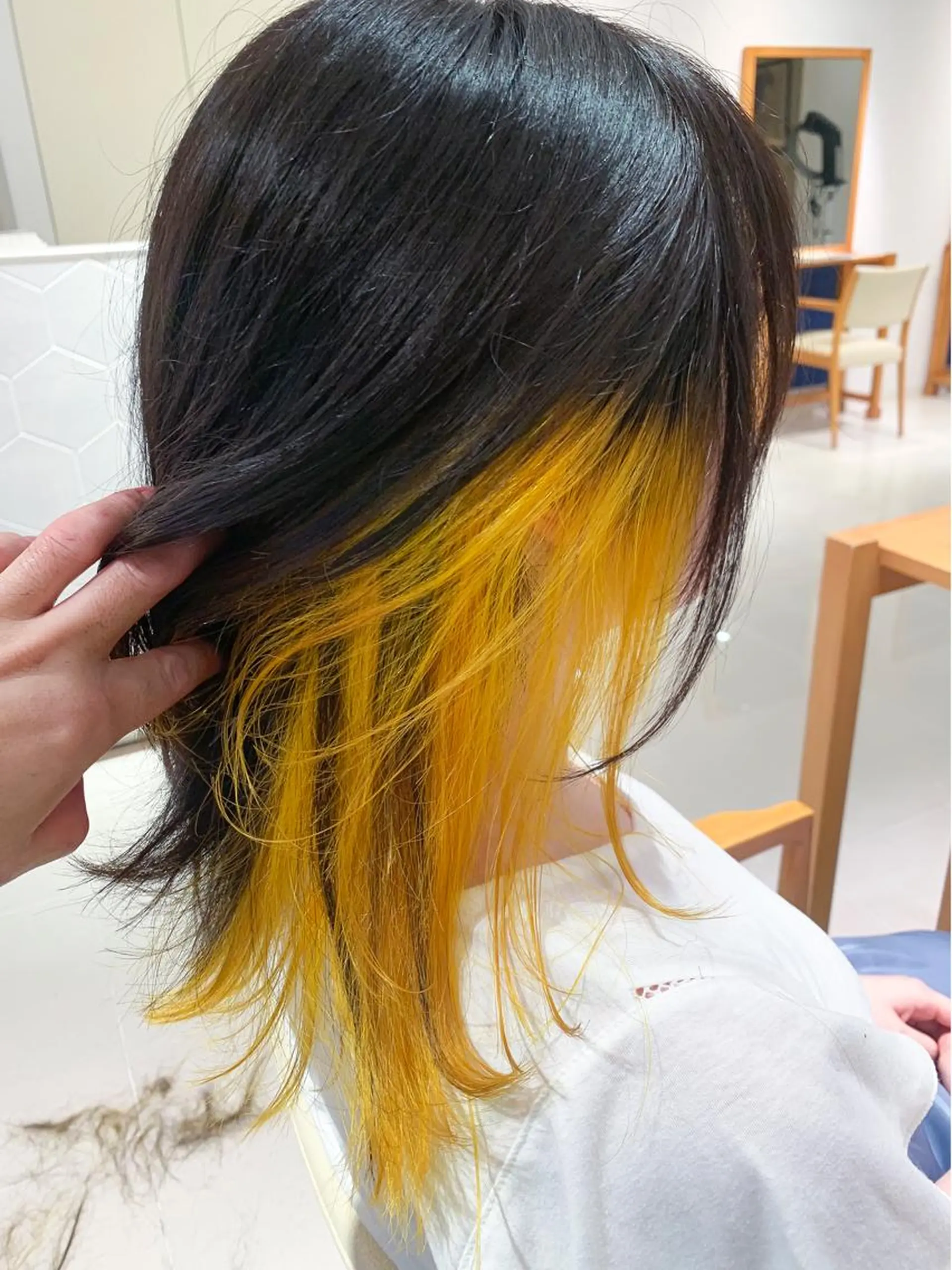 セミロング カラー 新宿徒歩5分 透明感カラーのその他イメージ