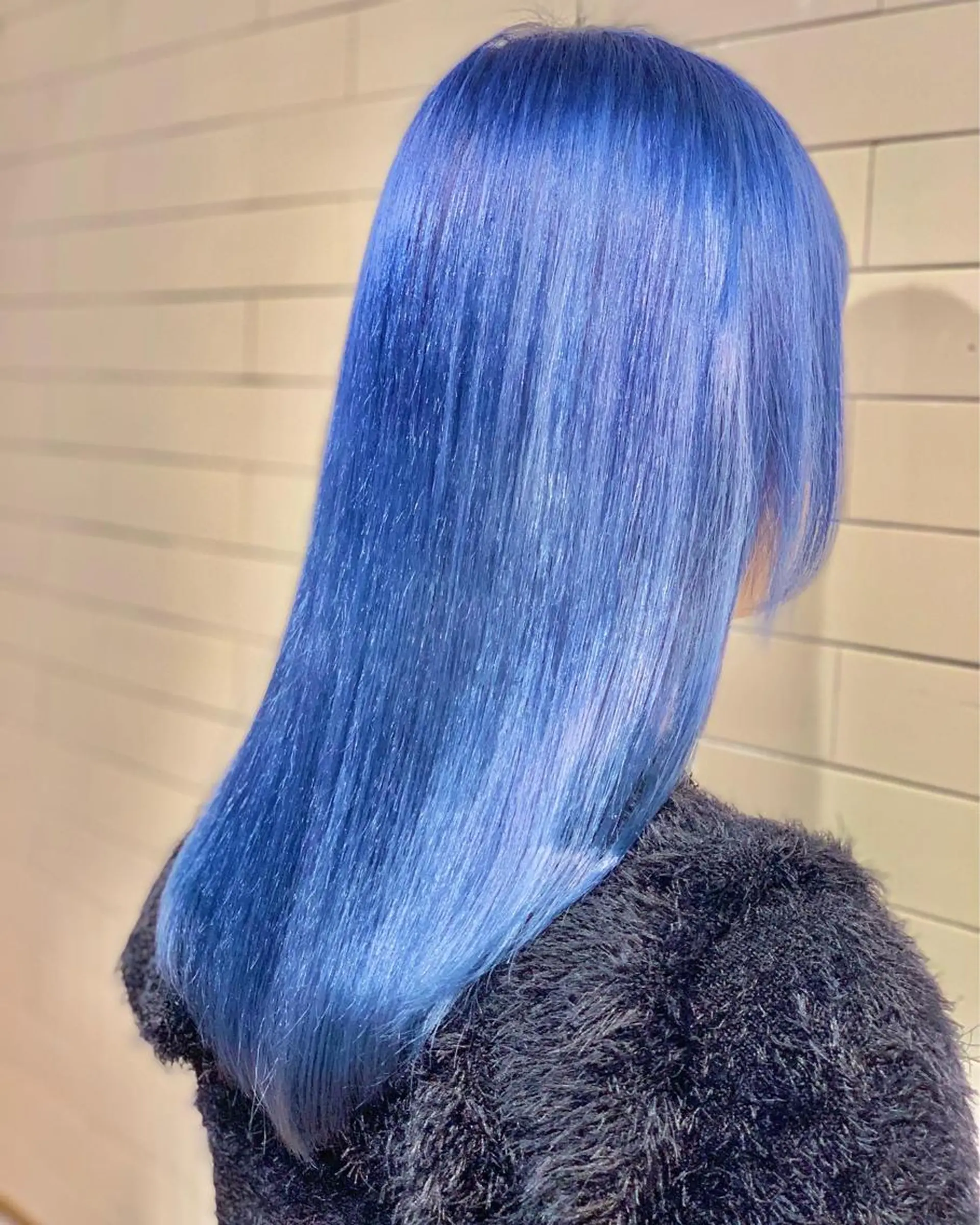ミディアム カラー ヘアアレンジ ブリーチ ブルーカラー ケアブリーチ ダブルカラー ハイトーンカラー ヘアカラー トリートメント 髪質改善×ハイトーン 中田啄也のヘアスタイル