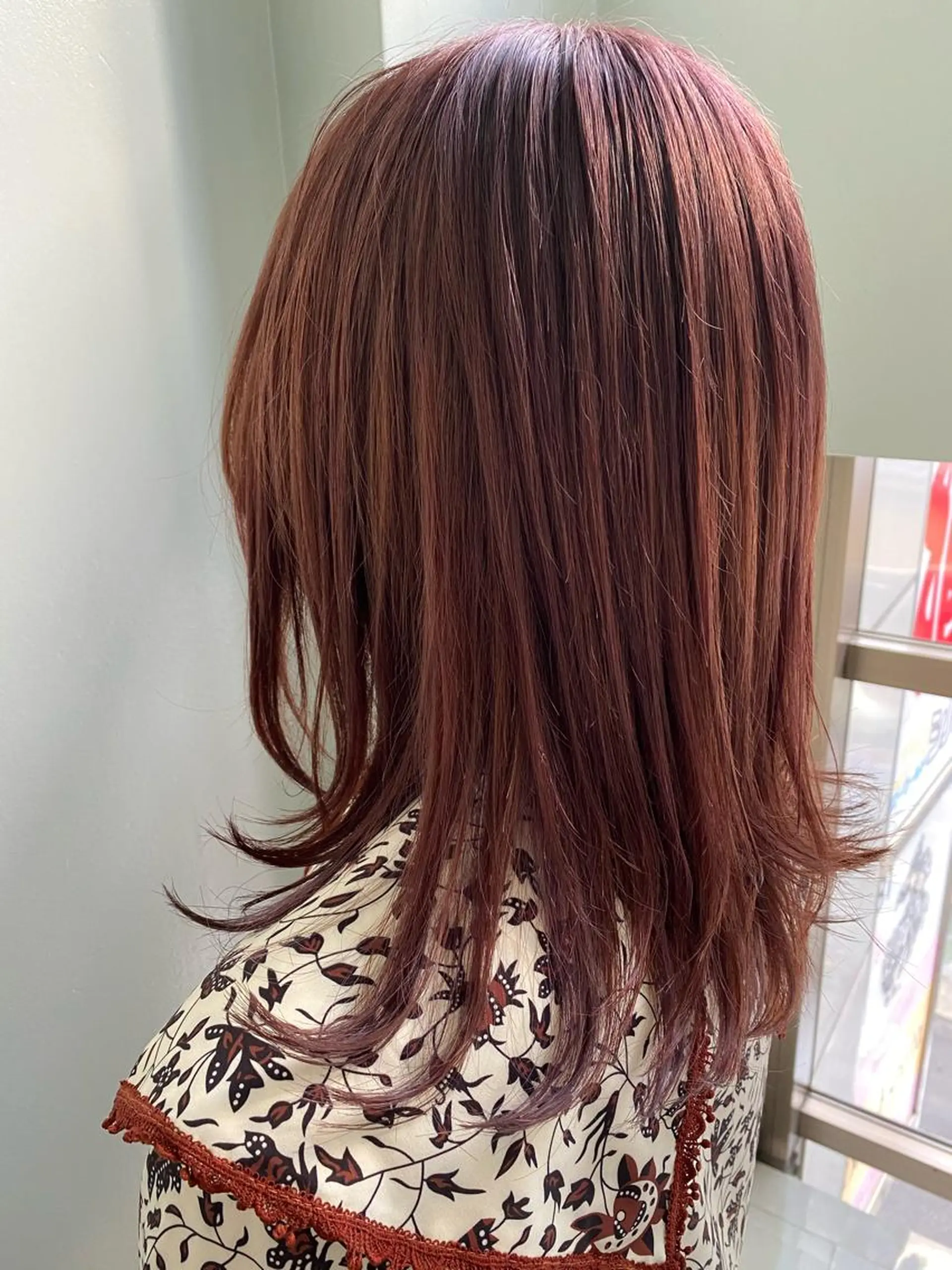 ミディアム TOMOKO 髪質改善💫縮毛矯正のヘアスタイル