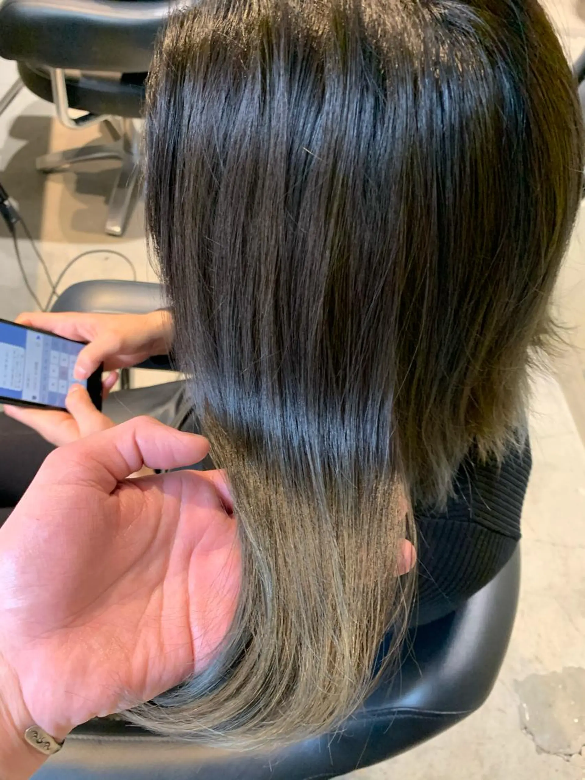 セミロング カラー パーマ カット ヘアカラー トリートメント 🌈艶髪/髪質改善 新宿itouのヘアスタイル