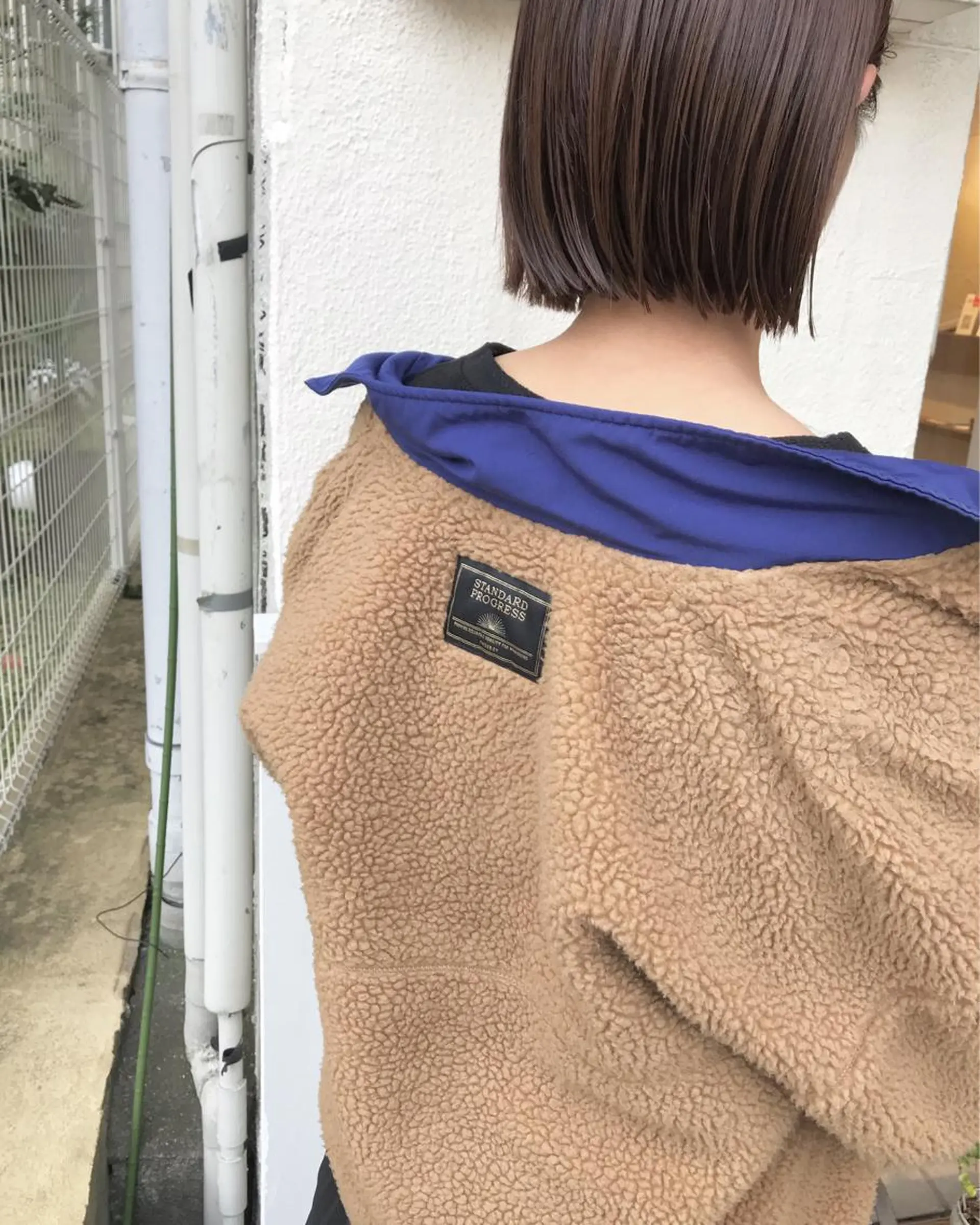 ショート アッシュ アッシュブラウン ボブ Musiiik hairのヘアスタイル