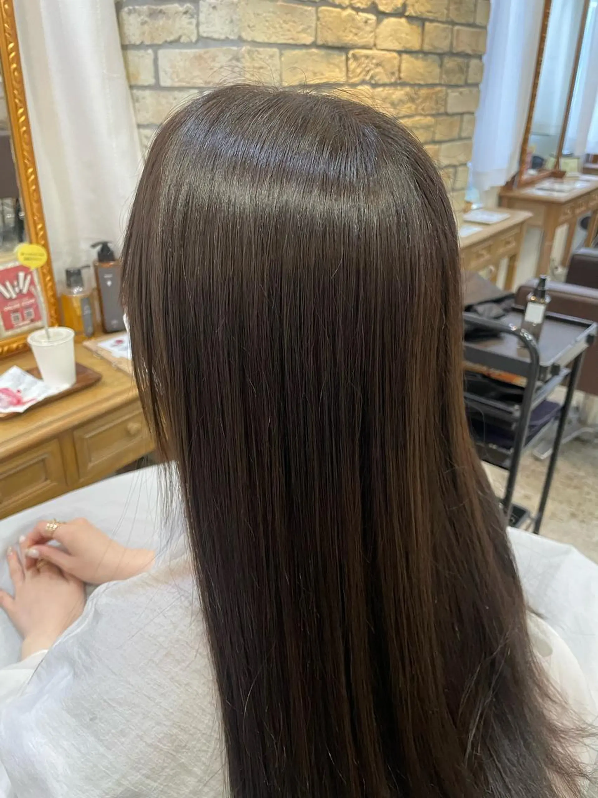 ロング カラー カット トリートメント 髪質改善特化🫧韓国 🇰🇷amiruのヘアスタイル