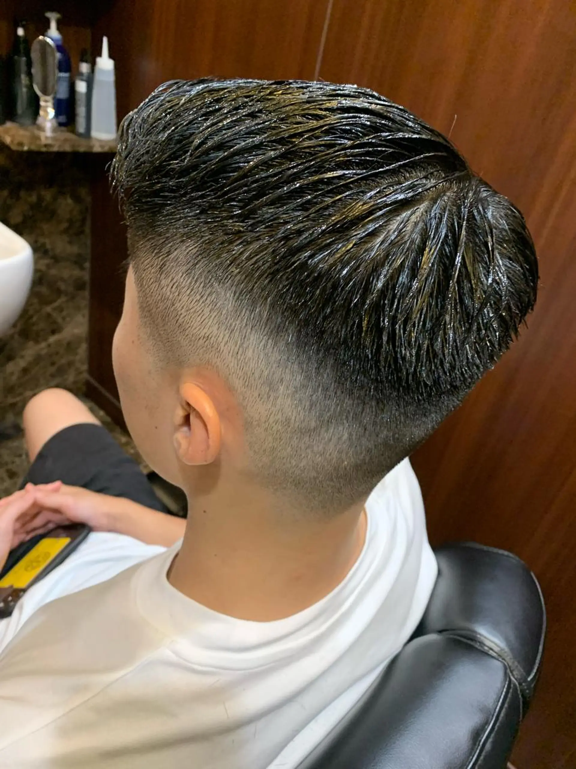 ショート メンズ 羽木 隆徒のヘアスタイル