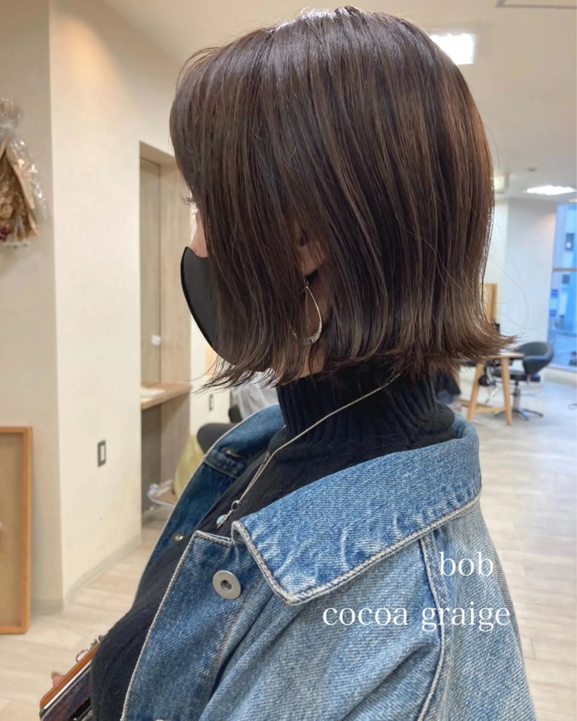 ショート カラー 切りっぱなしボブ ショートボブ ハンサムショート ココアグレージュ グレージュ カット ヘアカラー トリートメント 初めてのショート お任せください✂️のヘアスタイル