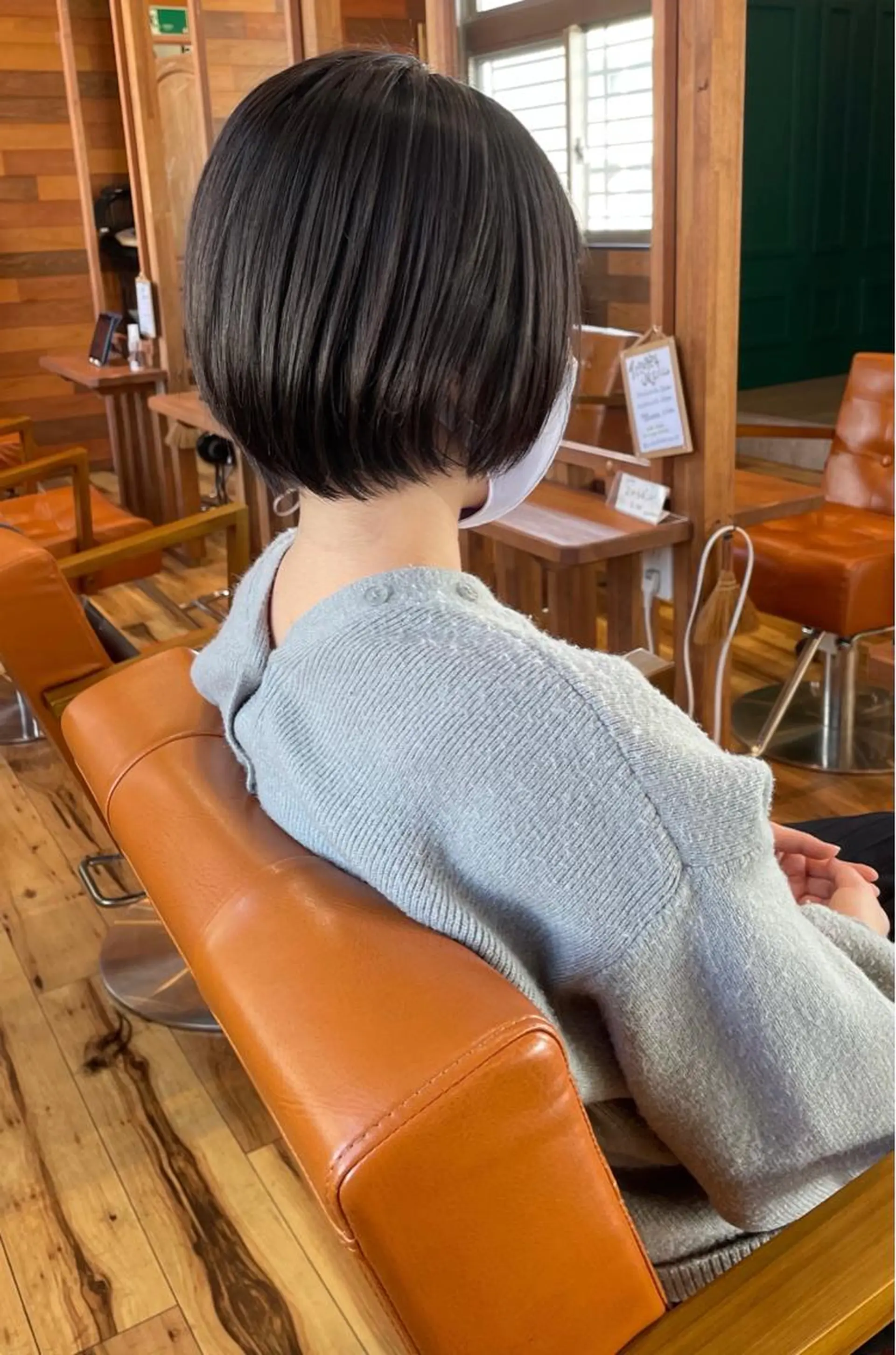 ショート カラー ショートヘア カット ヘアカラー トリートメント NAO ☆のヘアスタイル