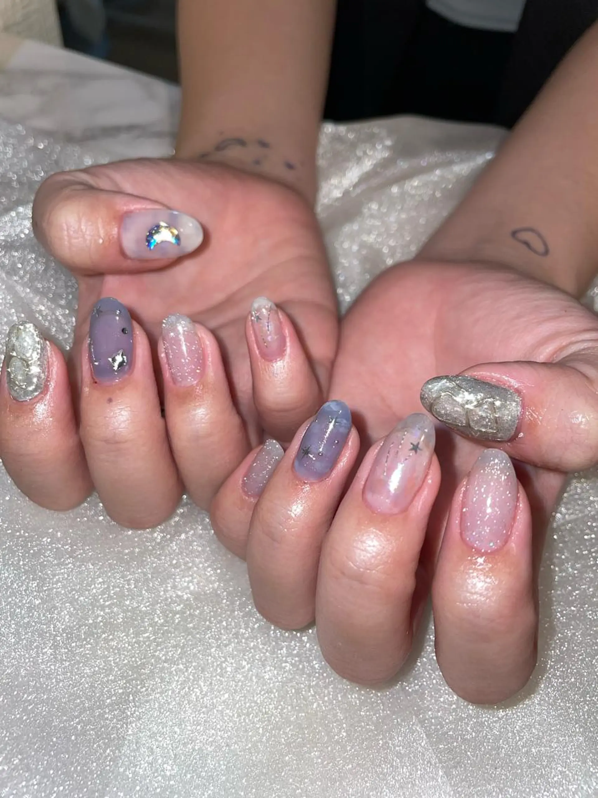 ネイル フラッシュネイル ハンドネイル ハンドケア lylynail YUUKAのネイルデザイン