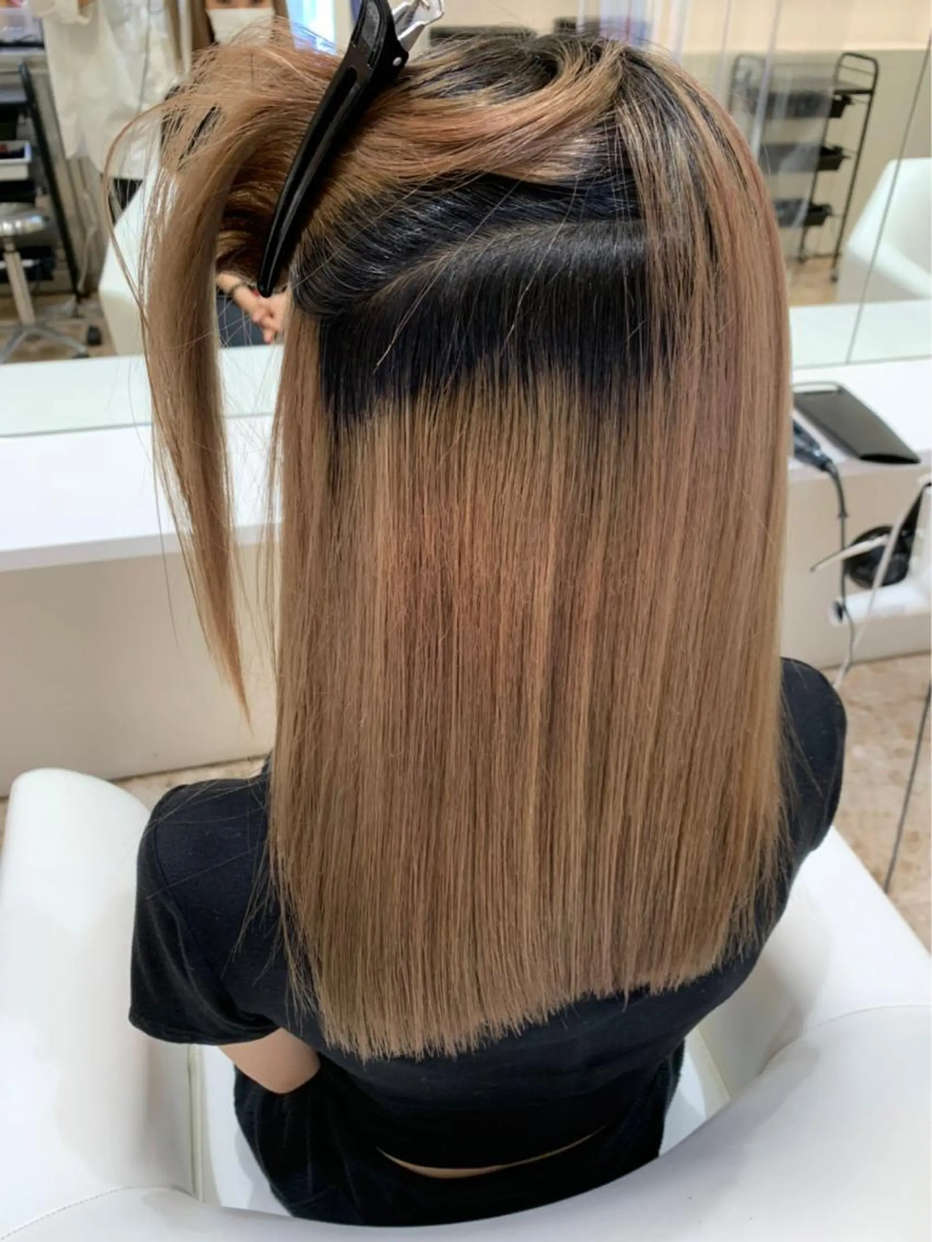 ロング レイヤーカット/ 髪質改善/羽柴りくのヘアスタイル