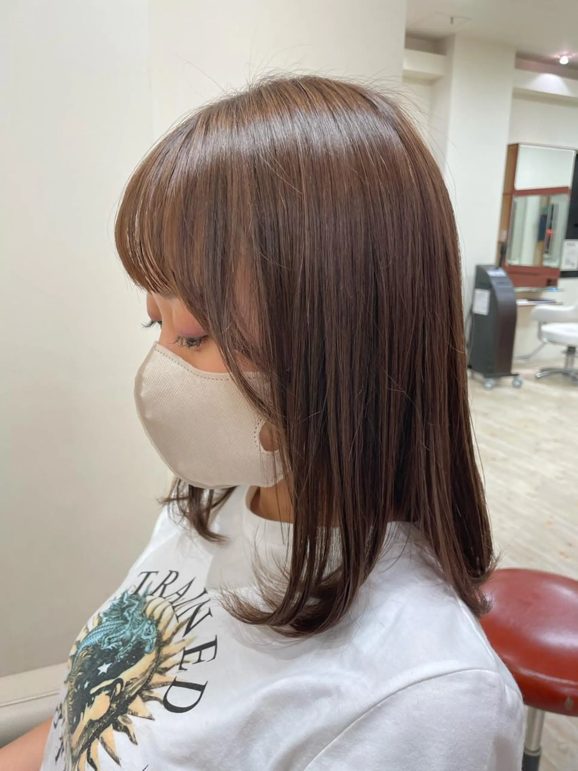 ミディアム ヤノ ユリカ   🥑のヘアスタイル