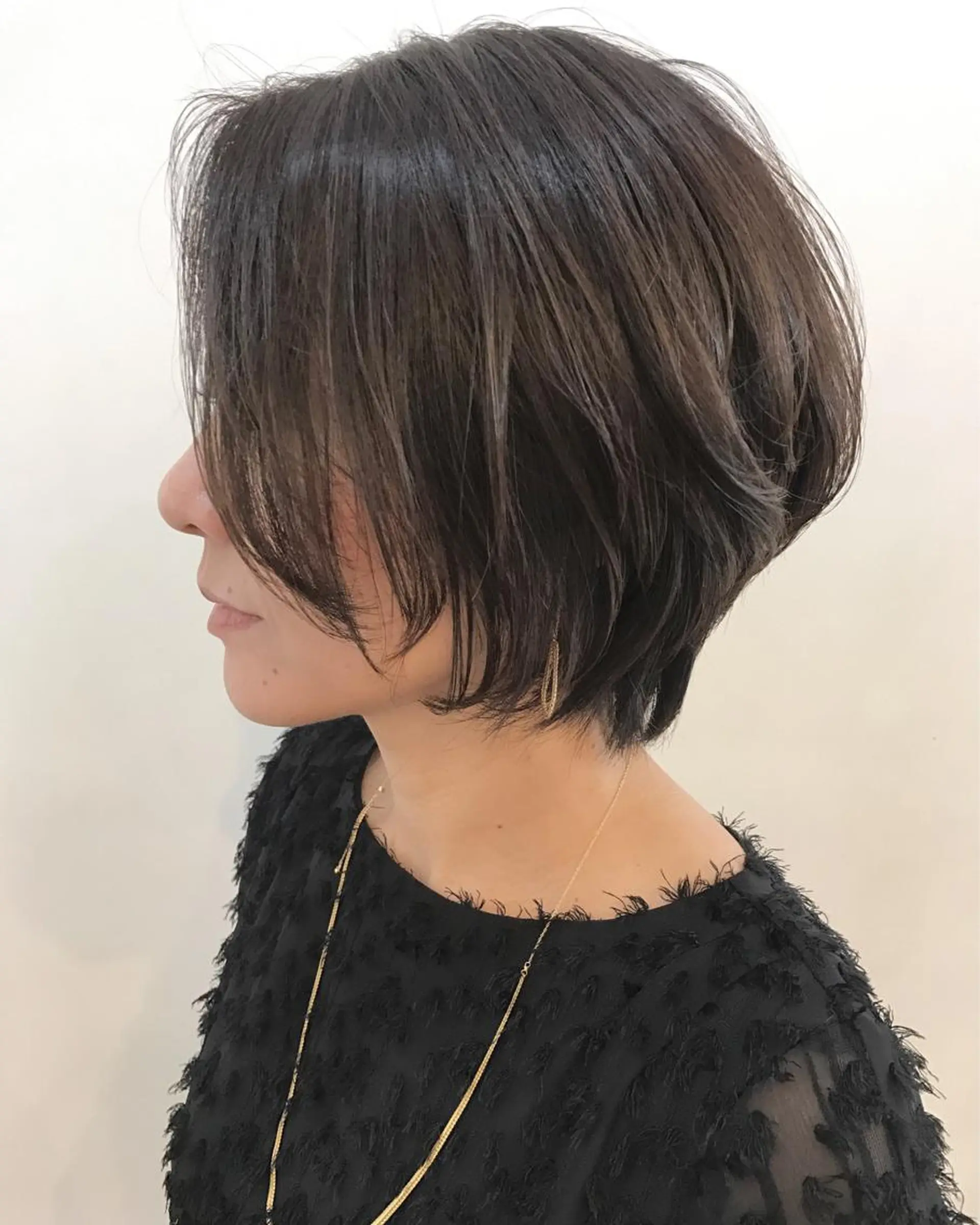 ショート カラー パーマ ニュアンスヘア☆樋口 希世☆のヘアスタイル