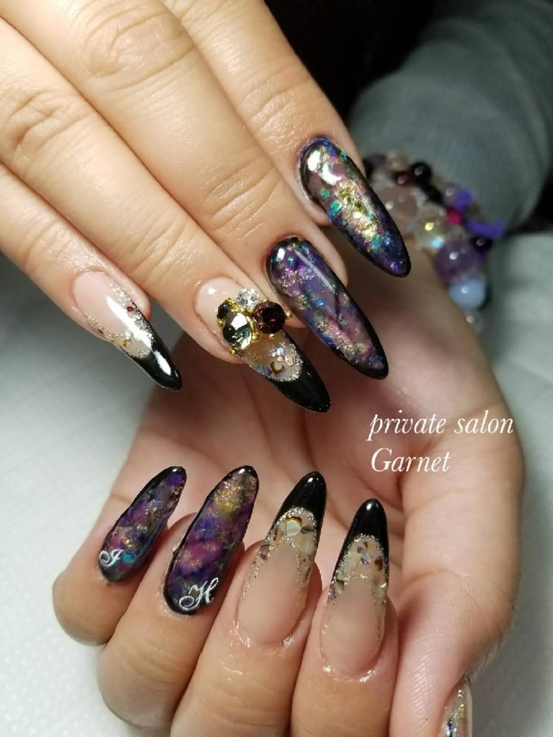 ネイル ハンドネイル Garnet nailのネイルデザイン