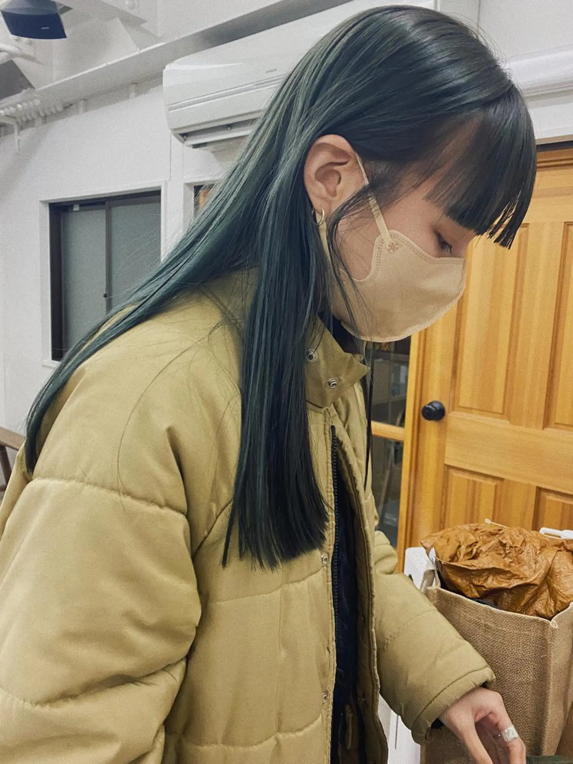 ロング カラー ヘアアレンジ ロング カット ヘアカラー トリートメント ニュアンスヘア🌔 nanakoのヘアスタイル