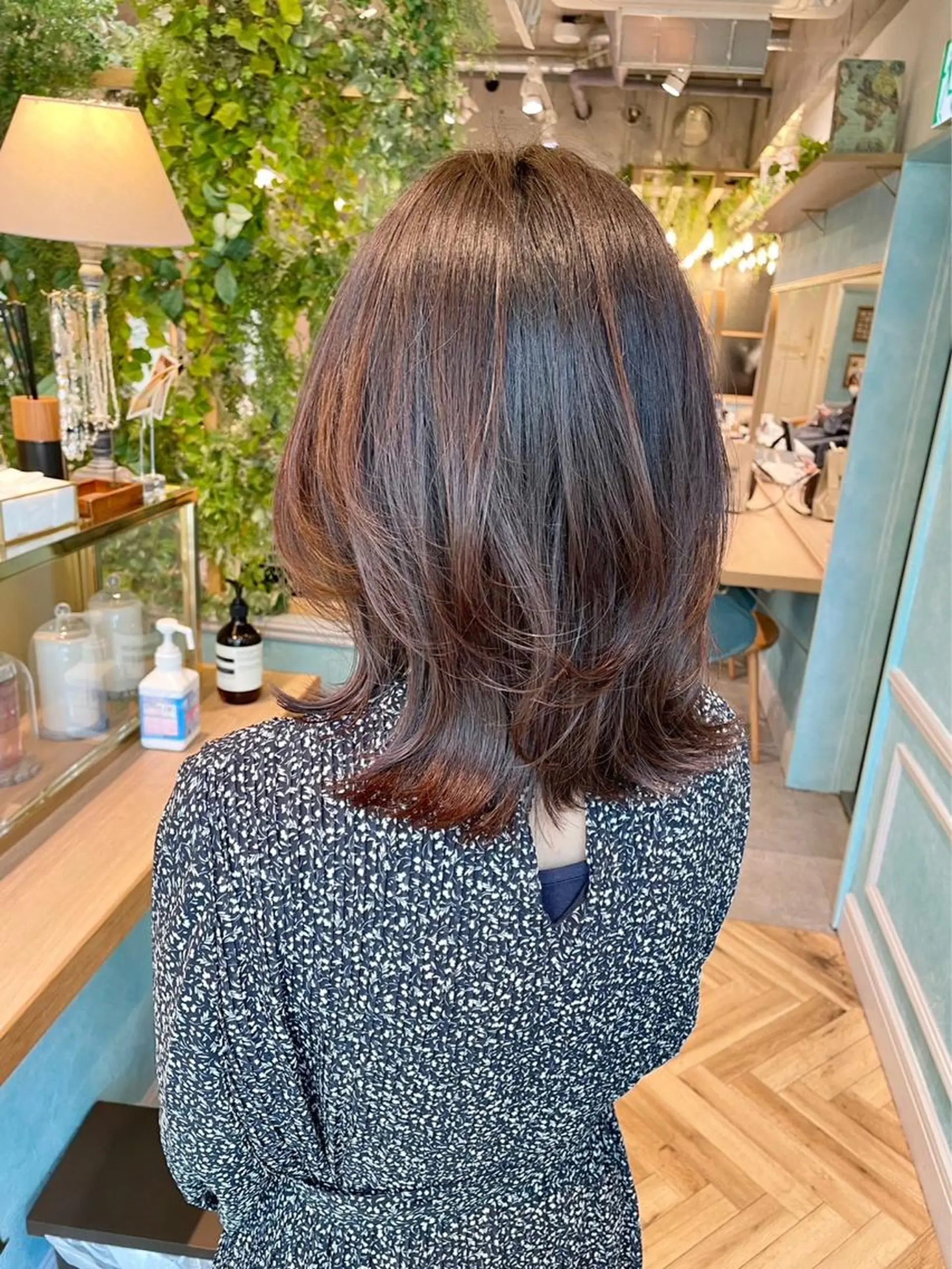 ミディアム カラー 🐥ボブ/レイヤー 髪質改善/halcaのヘアスタイル