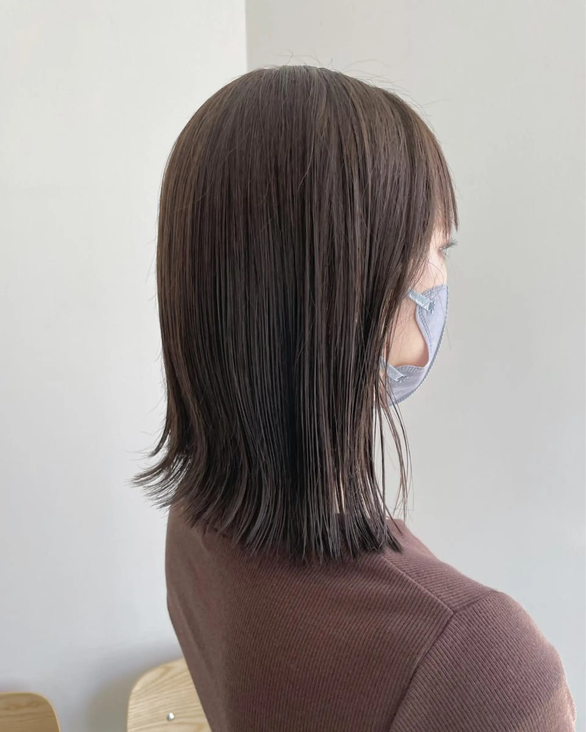 ミディアム カラー mir MIYUのヘアスタイル