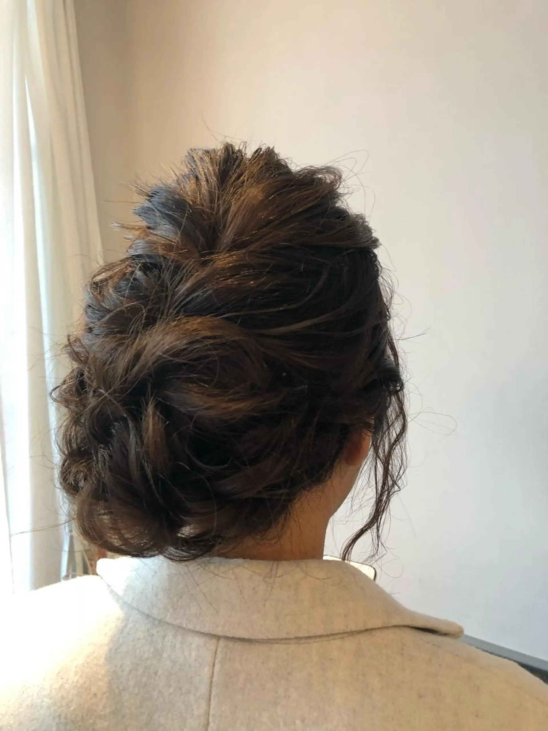 セミロング ヘアアレンジ レイヤーカット✂️ 横浜No1♡下鳥翔子のヘアスタイル