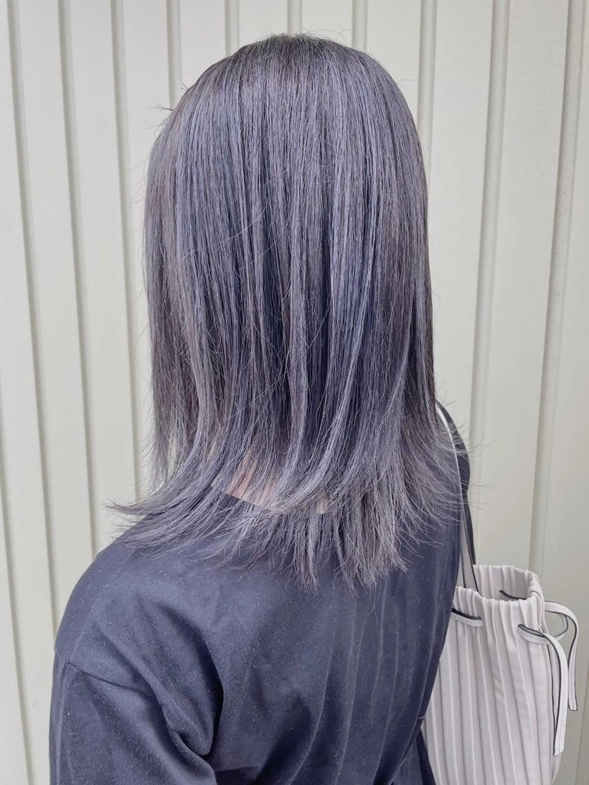 ミディアム カラー ケアブリーチ /髪質 改善/古橋圭史郎のヘアスタイル