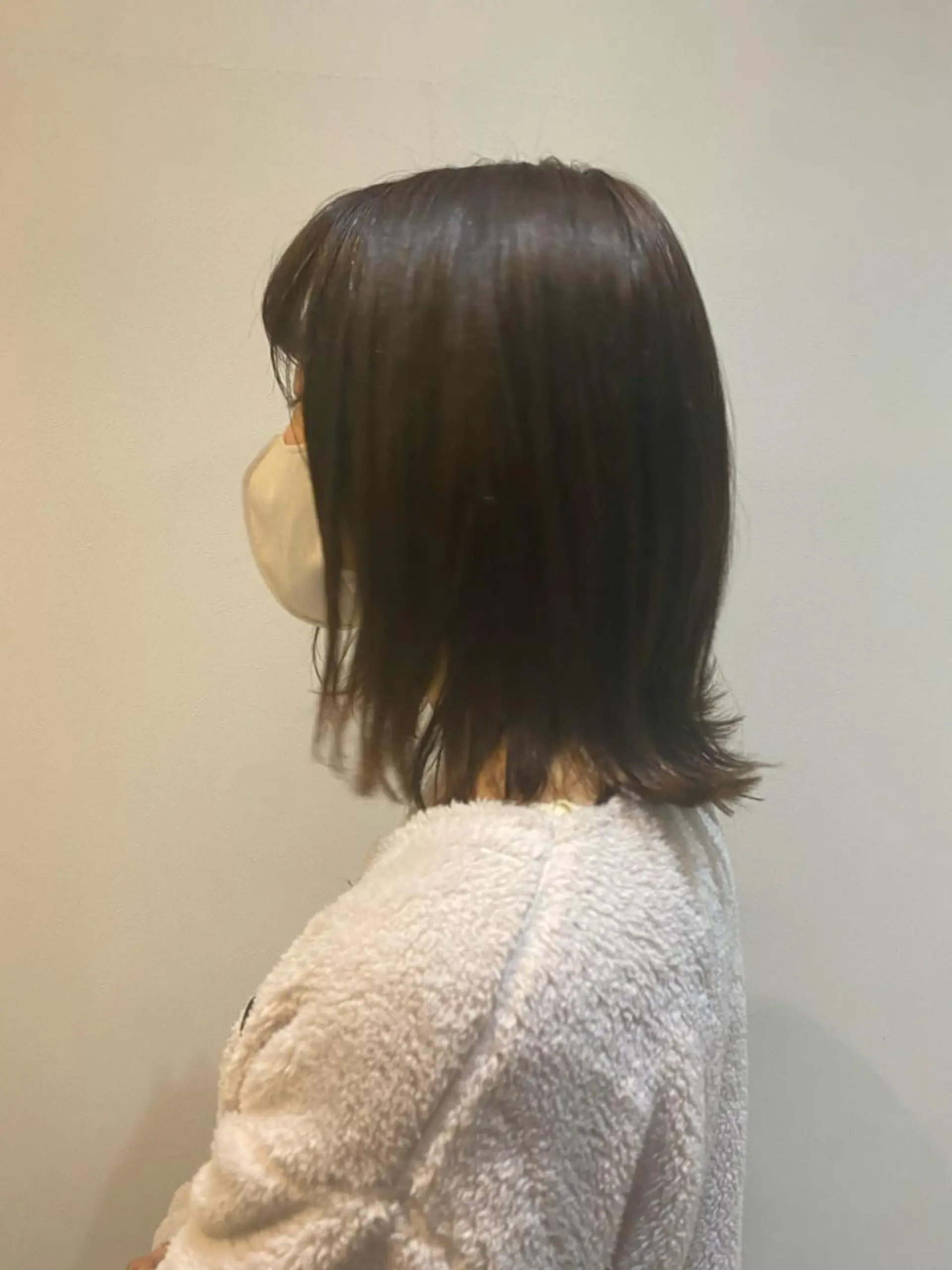 ミディアム カラー カット ヘアカラー トリートメント 大人かわいい×艶髪 🤍塩川のヘアスタイル