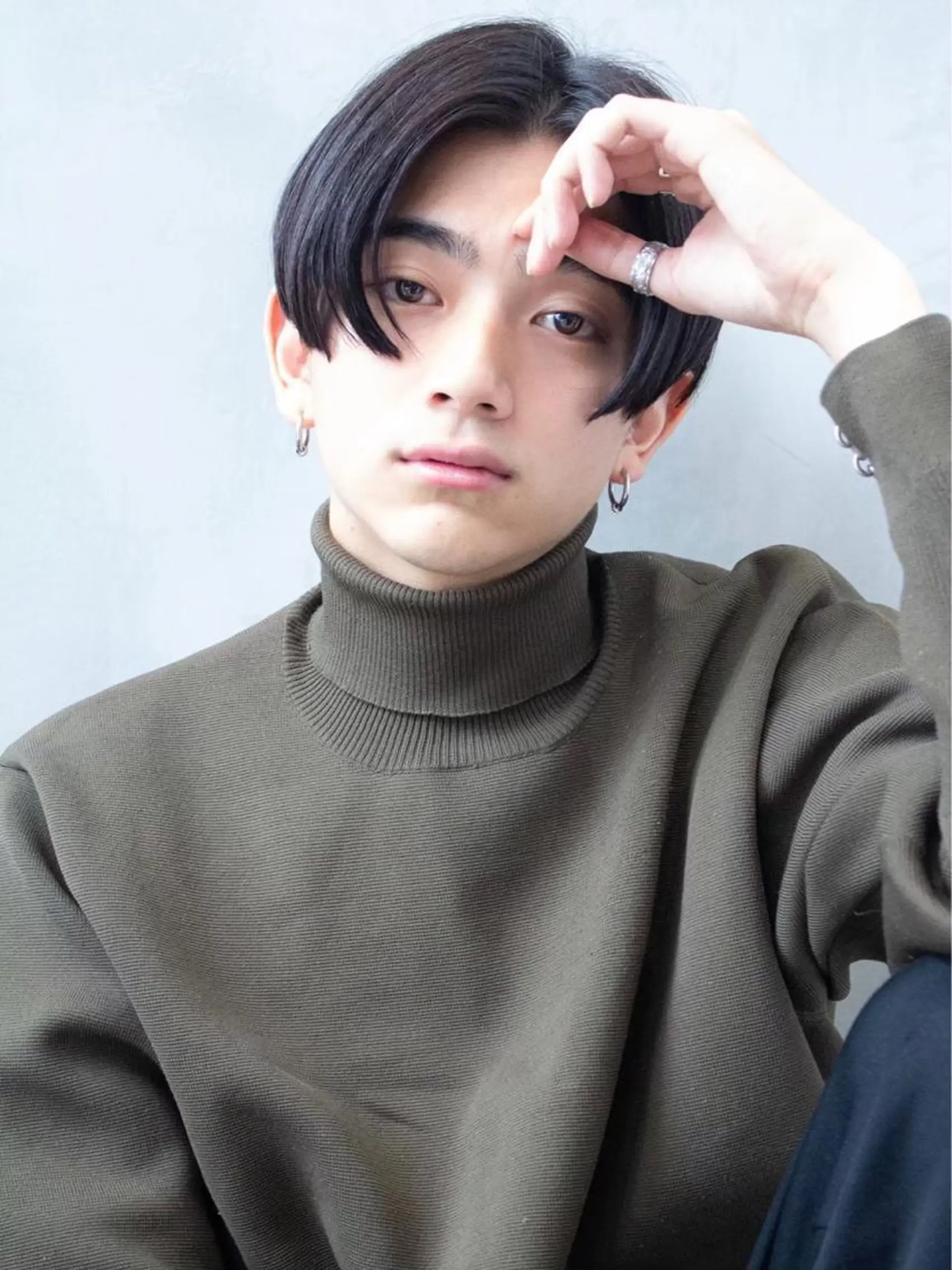 ショート カラー メンズ カット SNSで大バズり‼️ 欧米風ヘア大ヒット中のヘアスタイル