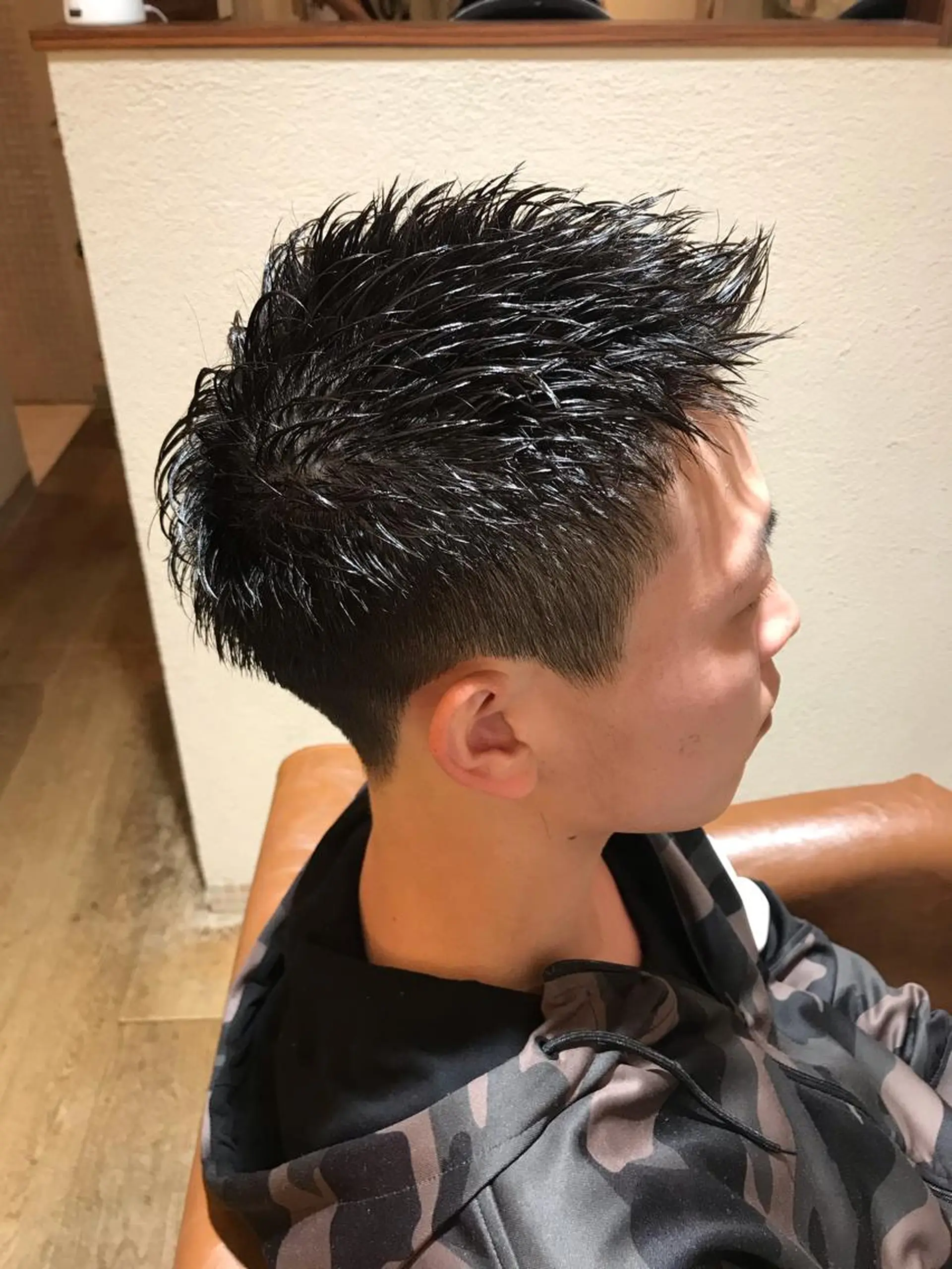 メンズ モヒカン メンズベリーショート 山本 大智のヘアスタイル