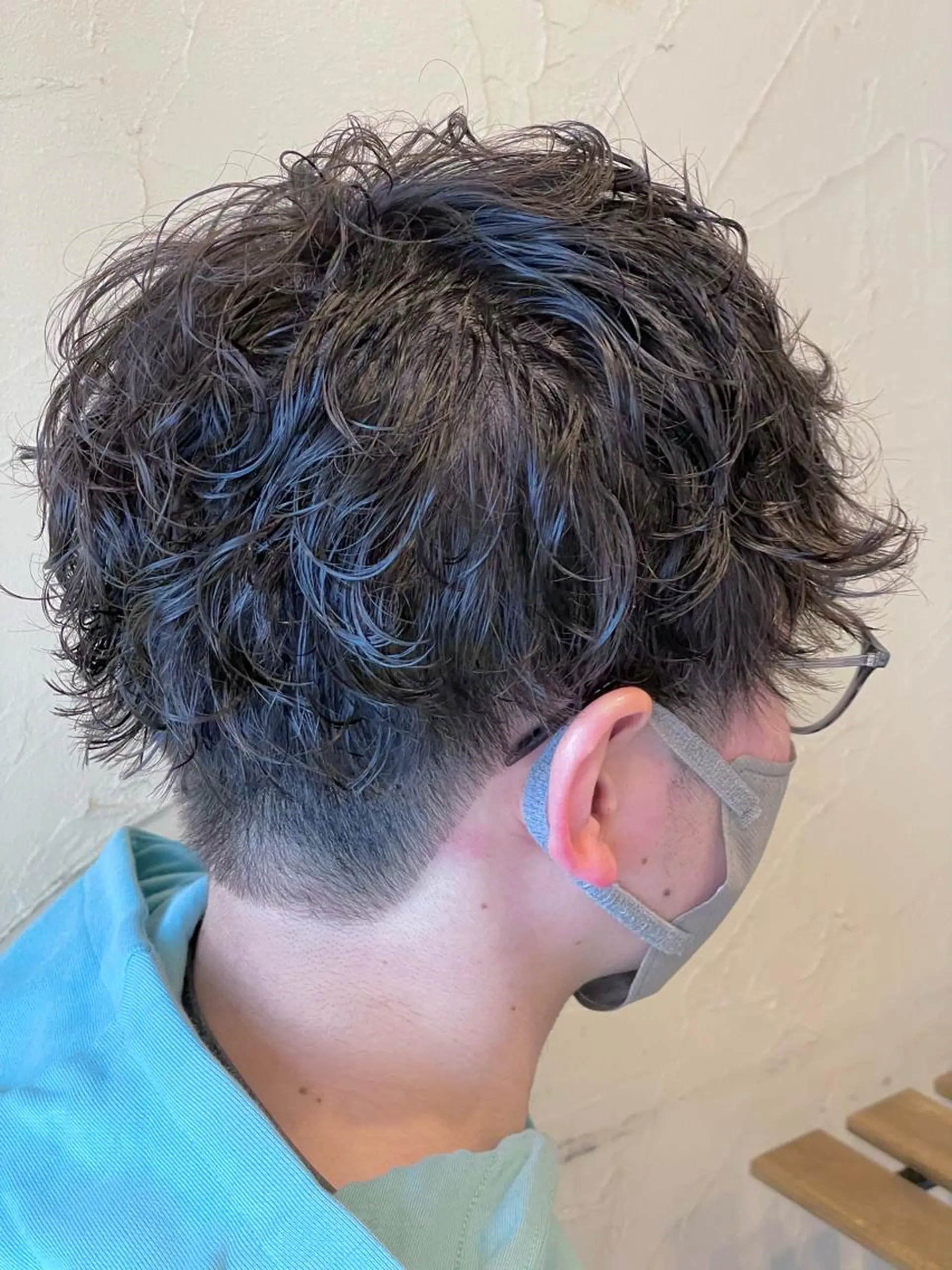 ショート パーマ メンズ マッシュ メンズパーマ カット パーマ メンズ特化/パーマ指 名No.1/百瀬太郎のヘアスタイル