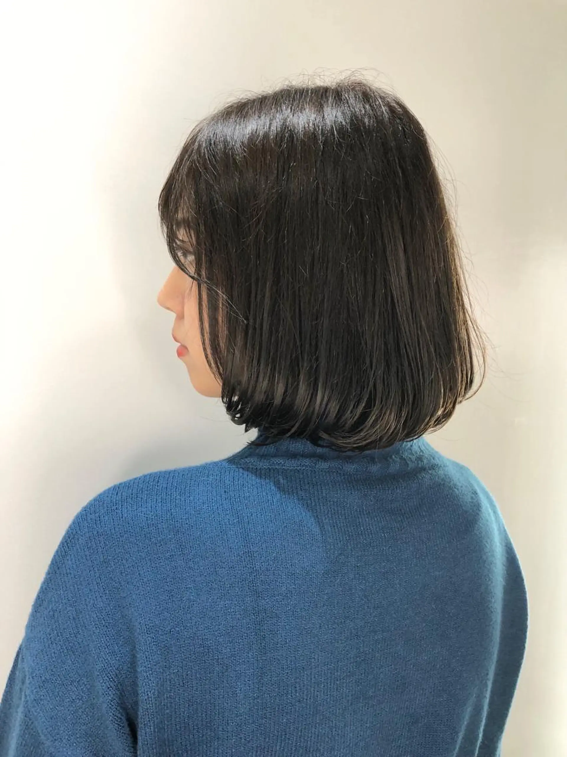 ミディアム カラー ボブ ☕️ベージュカラー 内藤光哉☕️のヘアスタイル