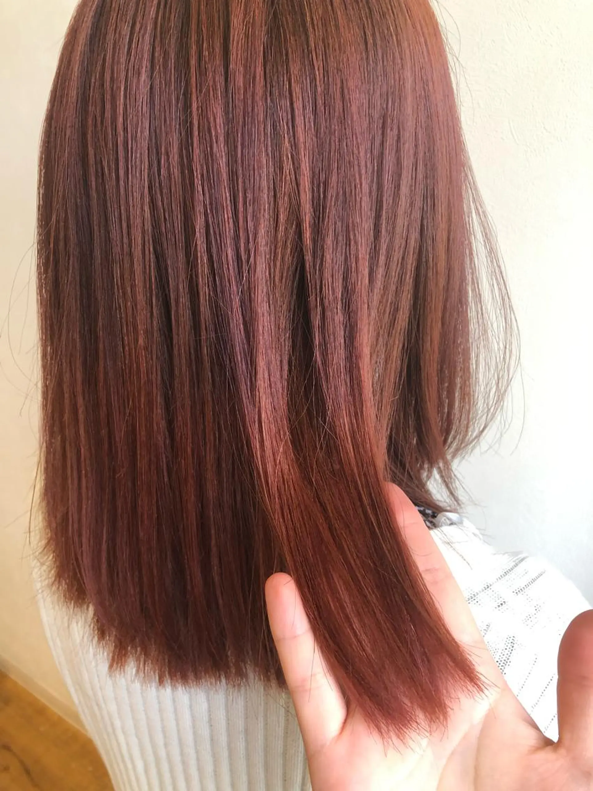 セミロング カラー 美髪大人hair |  土井のヘアスタイル