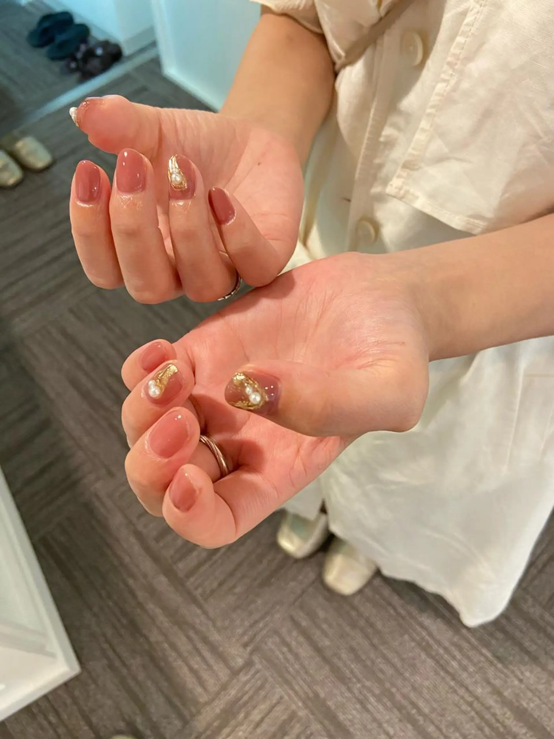 ネイル アートネイル 韓国ネイル マットネイル ミラーネイル ニュアンスネイル 🎀 D.d _nailのネイルデザイン