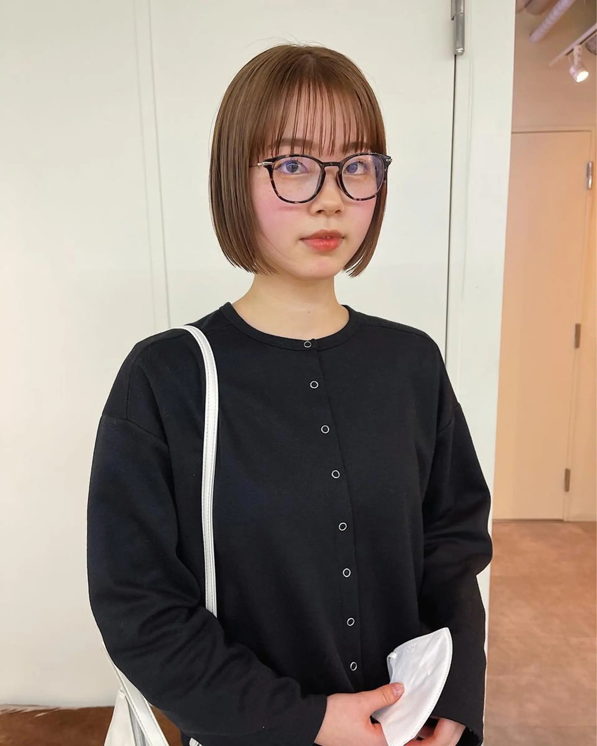 ショート カラー ベージュカラー ブラウンカラー ブラウンベージュ ボブ カット ヘアカラー トリートメント MEY HAIR / CURLYS所属・丁寧なカウンセリング 🌿KENTA🌿のヘアスタイル