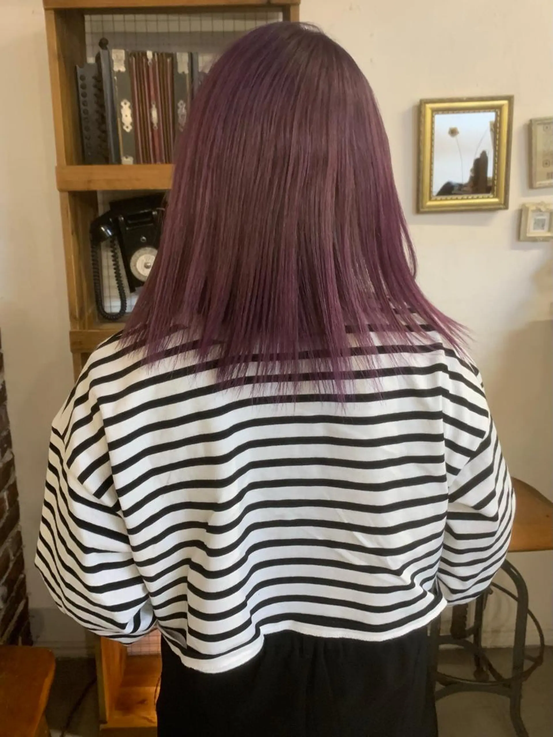 カラー ピンクカラー ピンクパープル joh/メンズ/ ブリーチ/矢場町のヘアスタイル