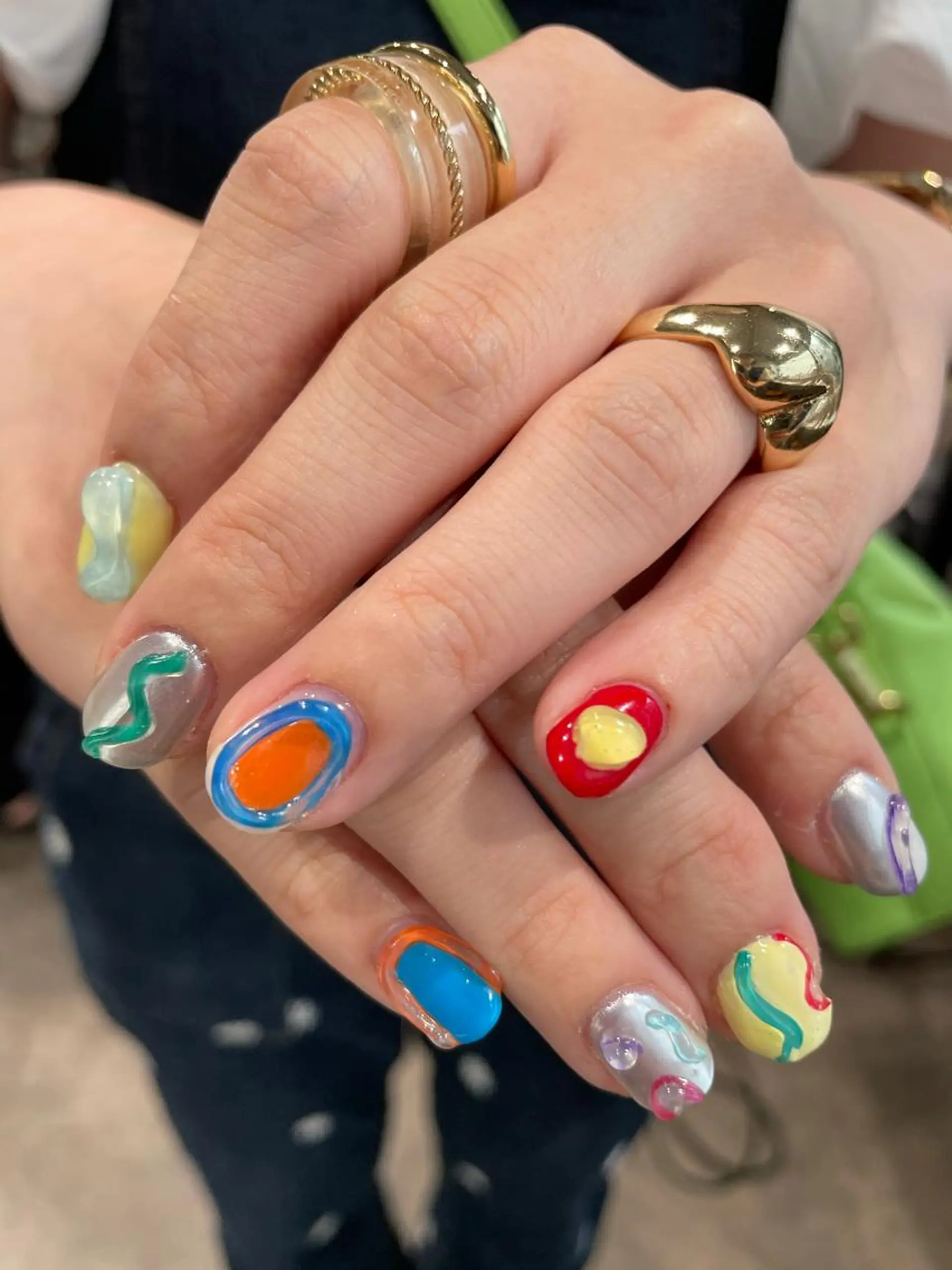 ネイル アートネイル ハンドネイル ナチュラル透明感🌱 小山美樹子のヘアスタイル