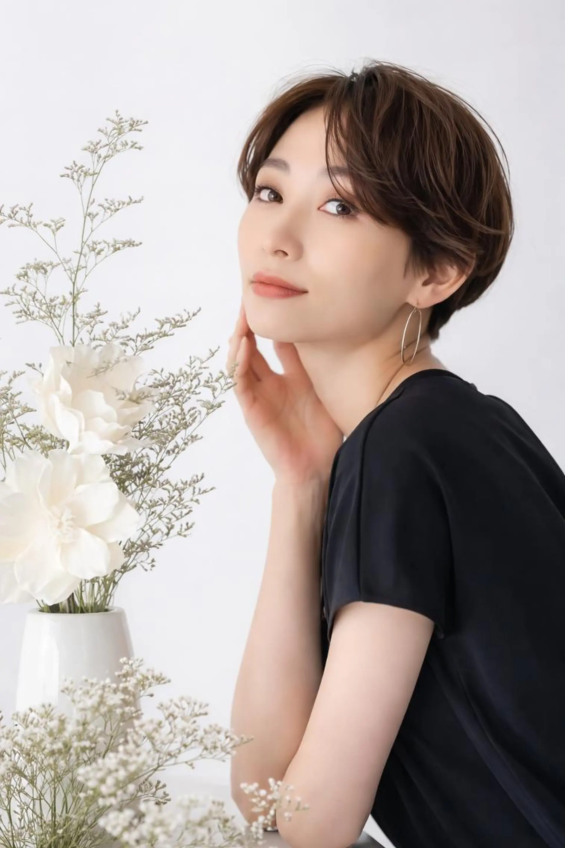 ミディアム カラー 白髪染め専門店 Recolor京橋店のヘアスタイル