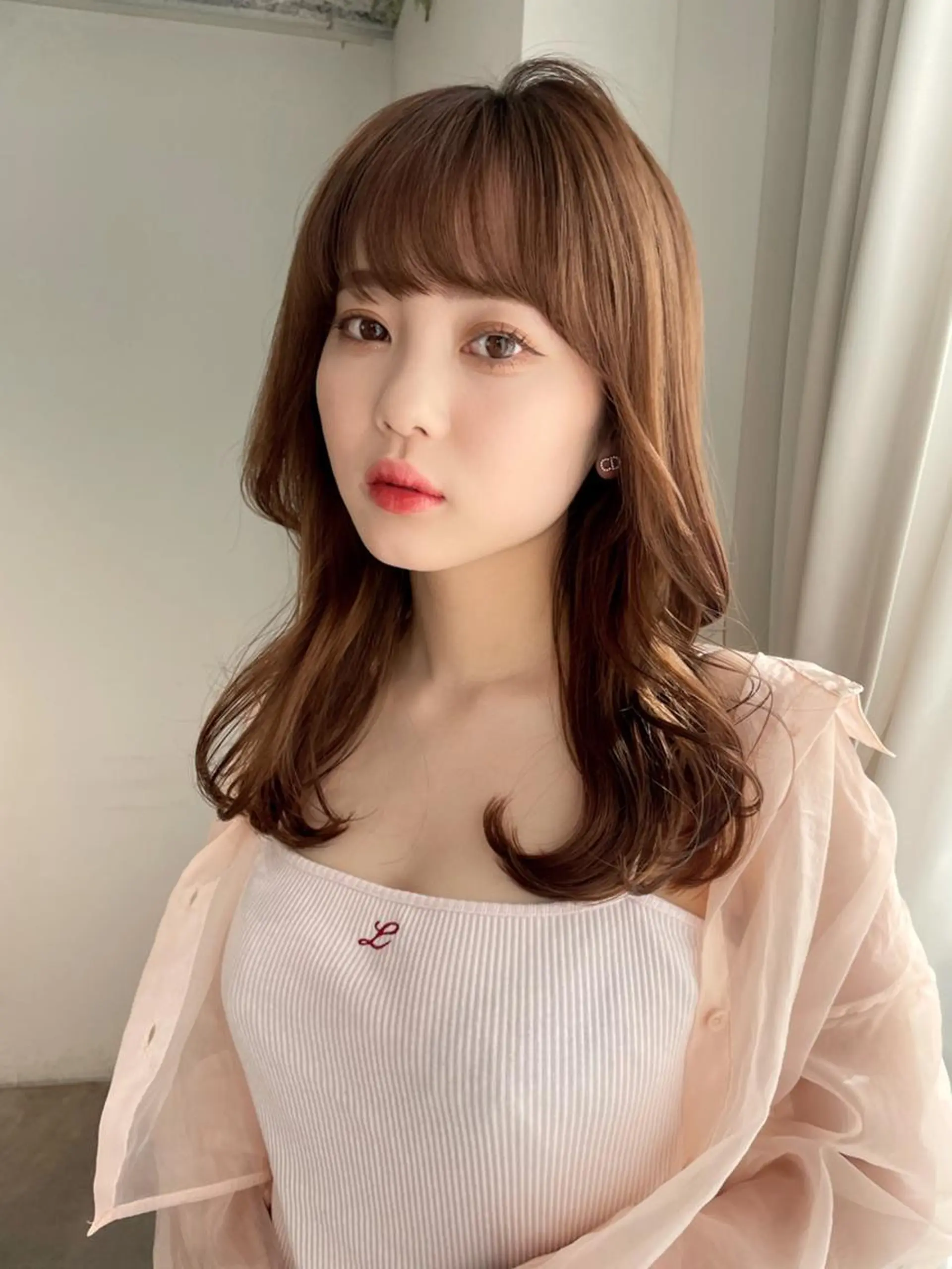 セミロング 【地毛風縮毛矯正】 ヒカルのヘアスタイル