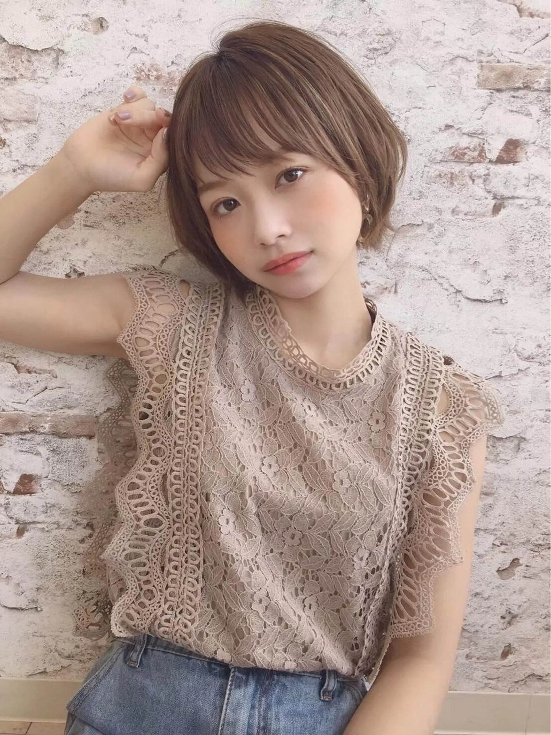 ショート 豊中/メンズ特化 岡田 龍之介のヘアスタイル
