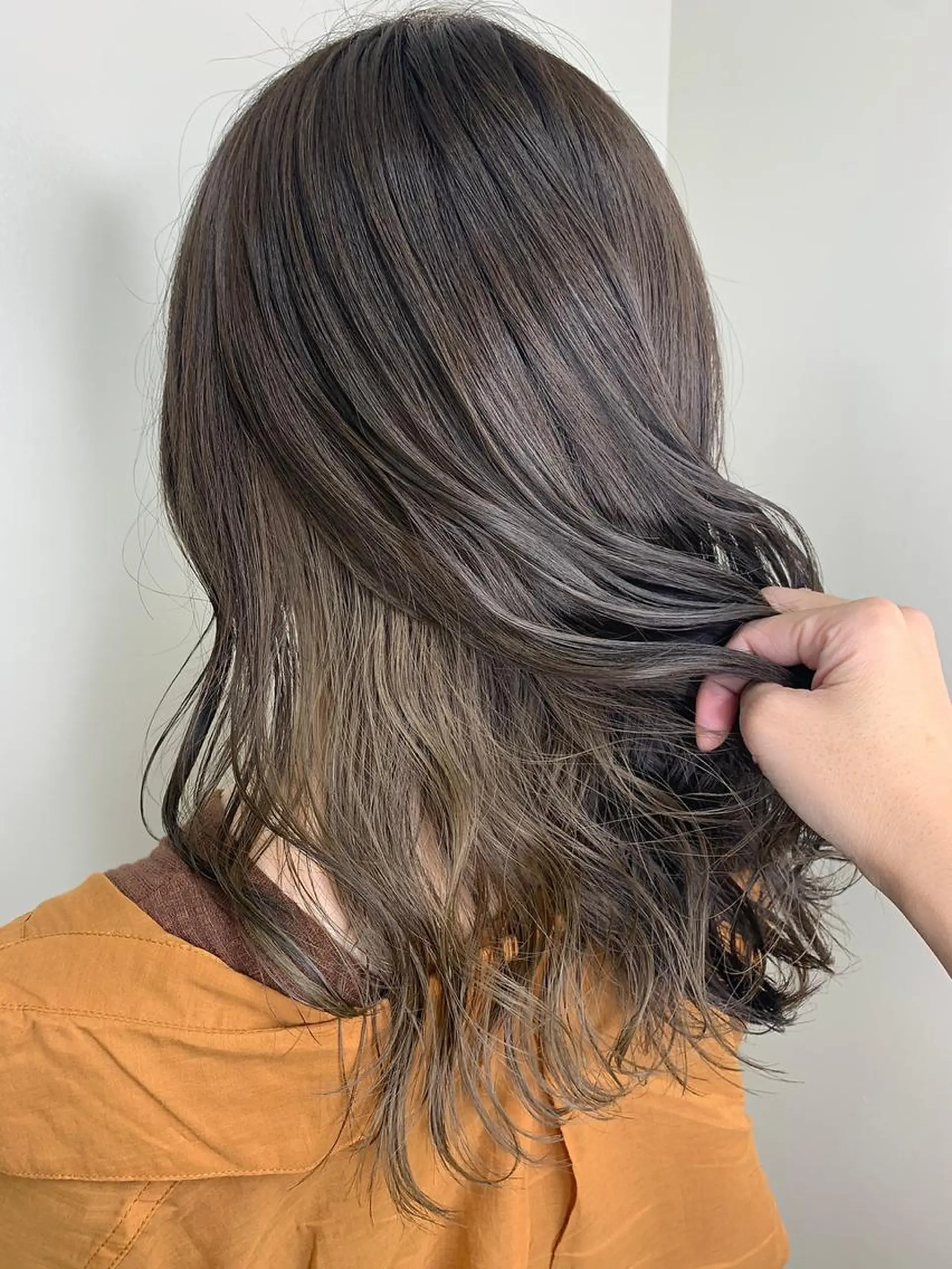 セミロング カラー Hair resort Aiのヘアスタイル