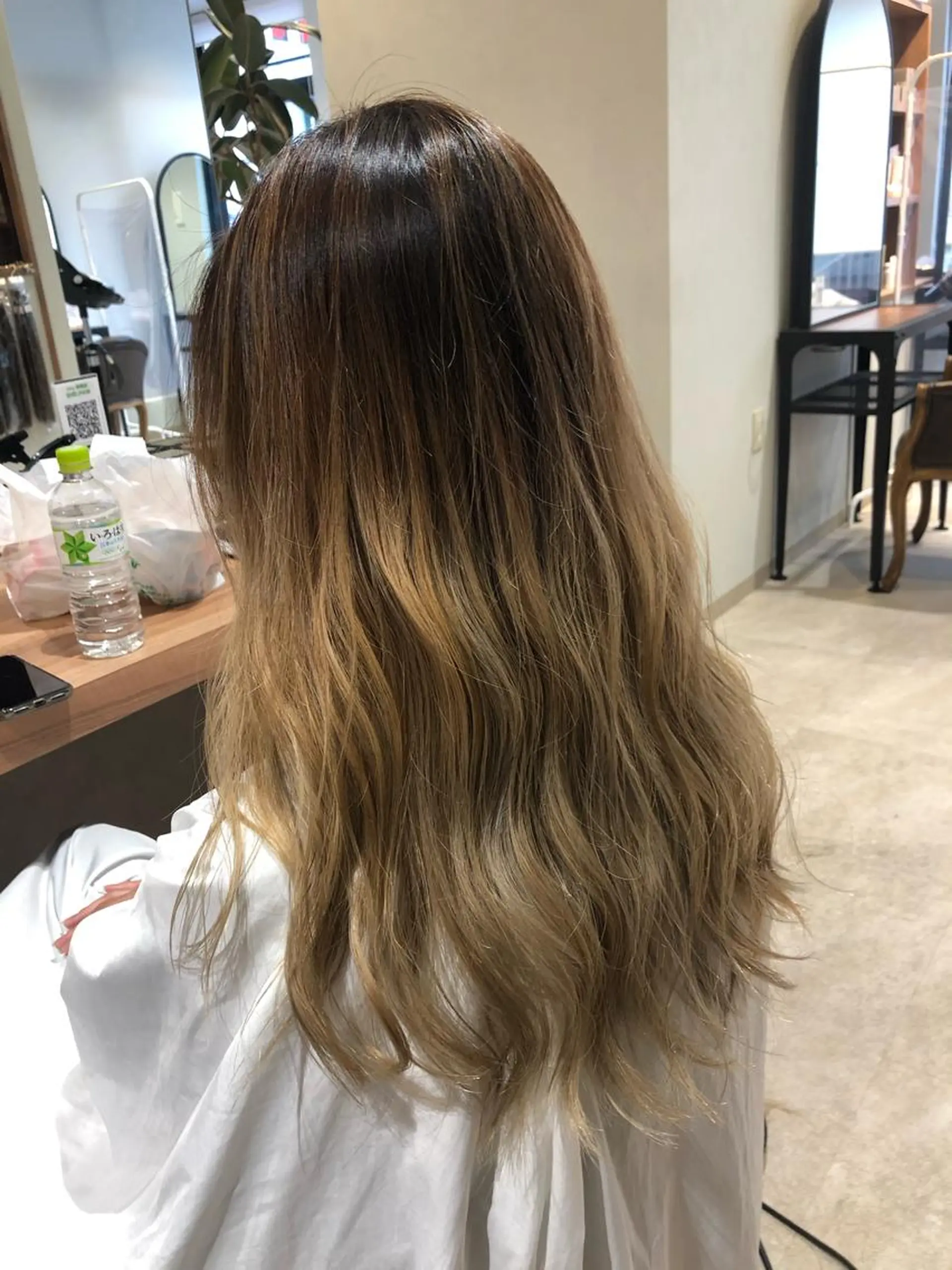 セミロング カラー 💎エクステ専門店 BIZE梅田🇰🇷のヘアスタイル