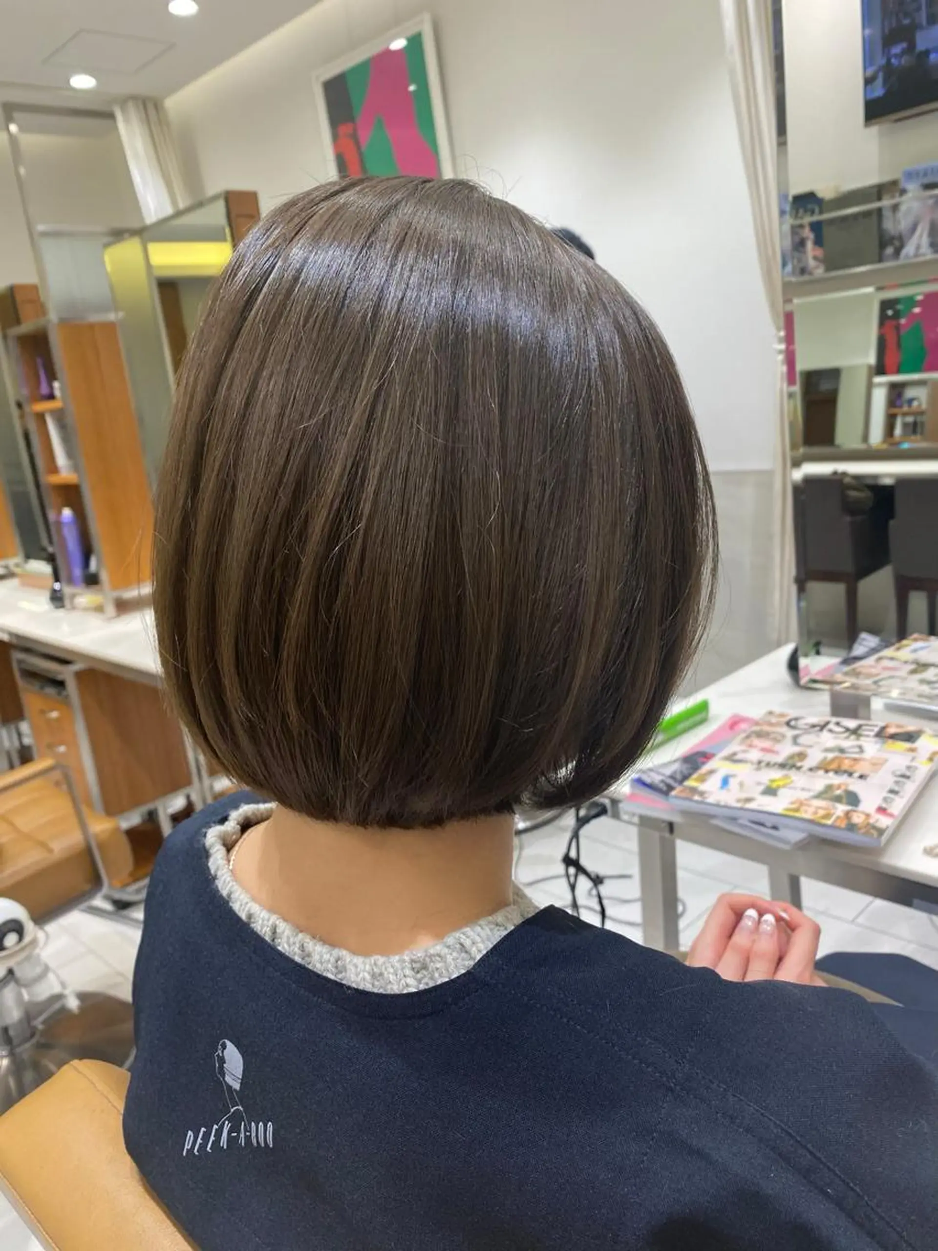 ショート ボブ 愛されヘア♪ 大森春奈のヘアスタイル
