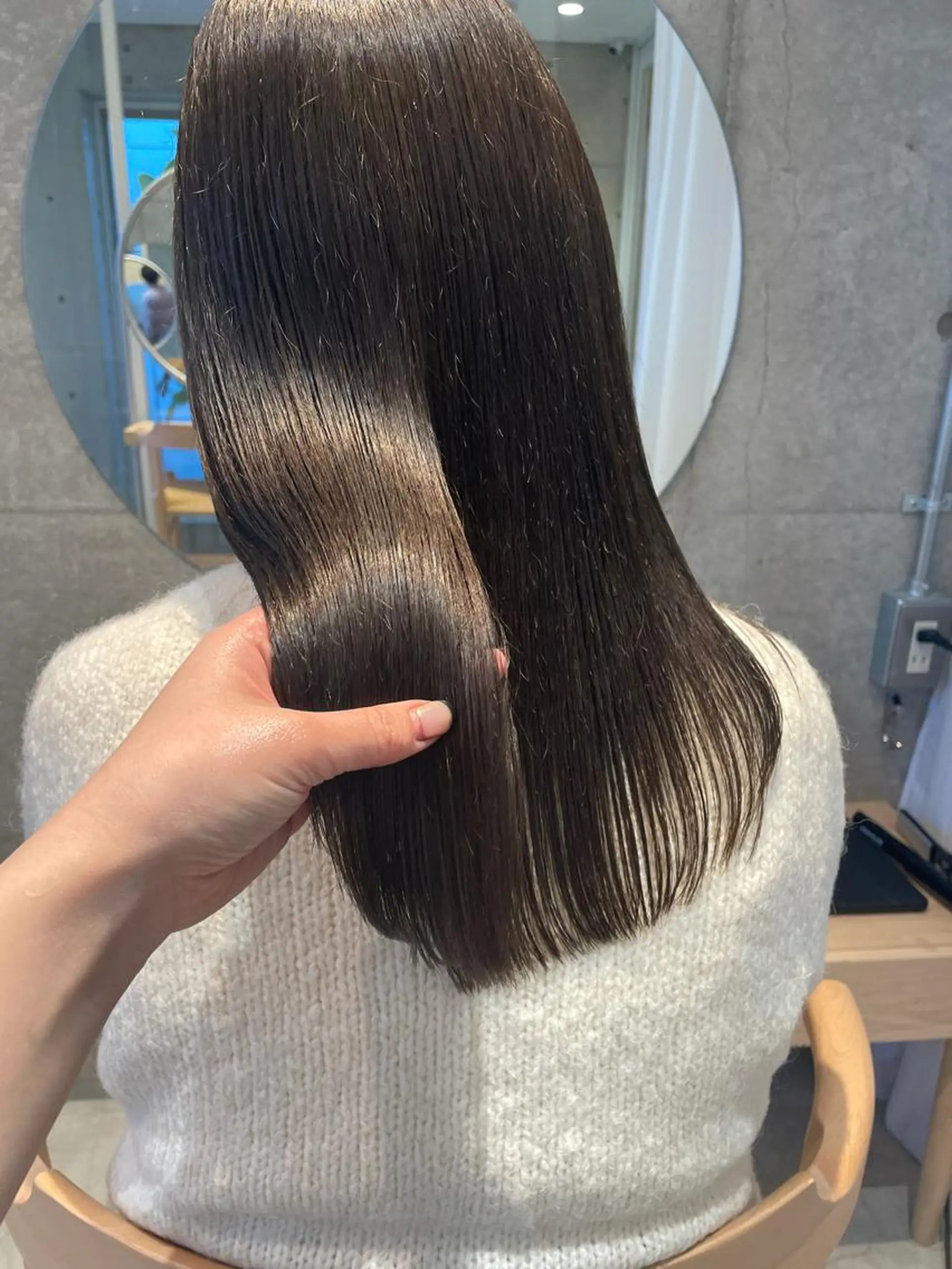 セミロング カラー 透明感カラー レイヤーカット🎀 kanaのヘアスタイル