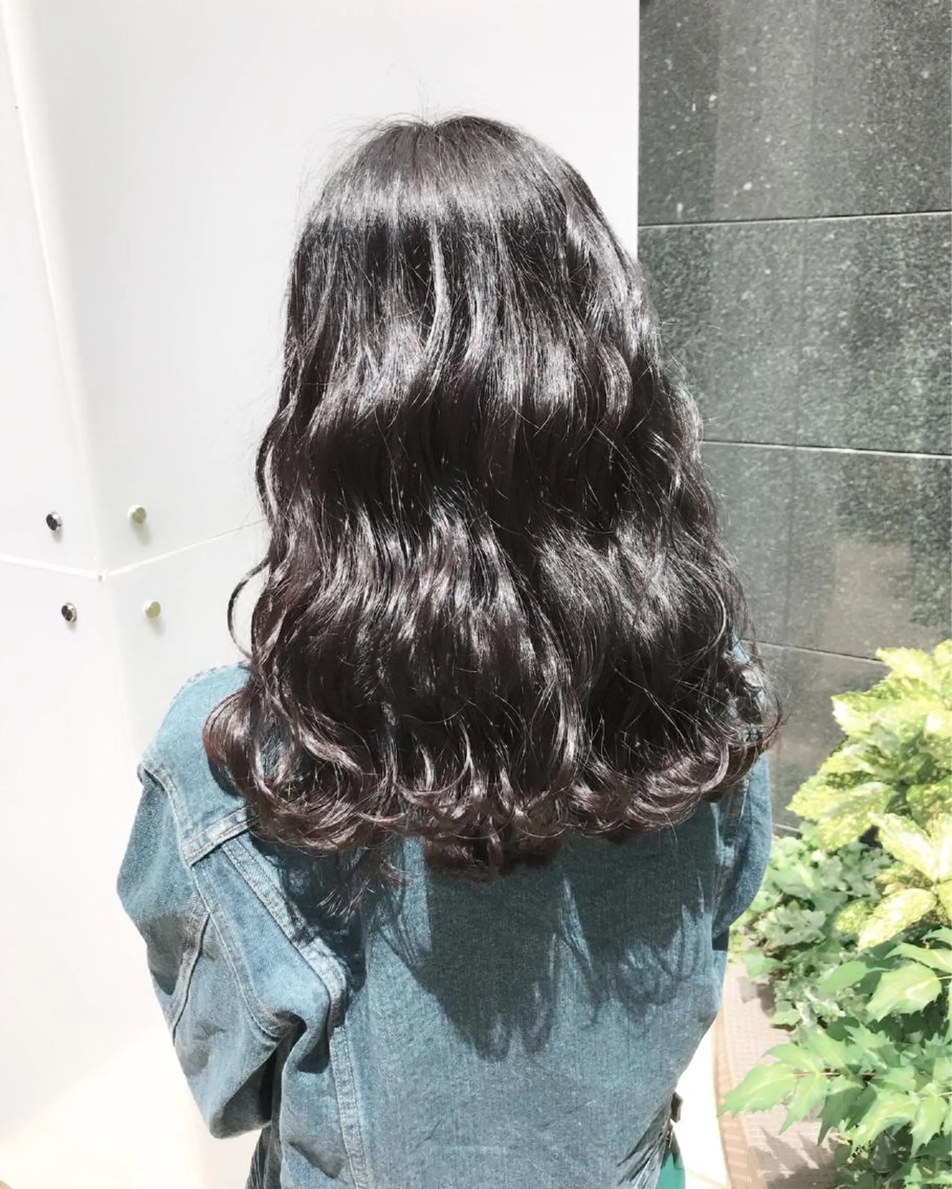 セミロング メンズ縮毛矯正 ニュアンスパーマのヘアスタイル