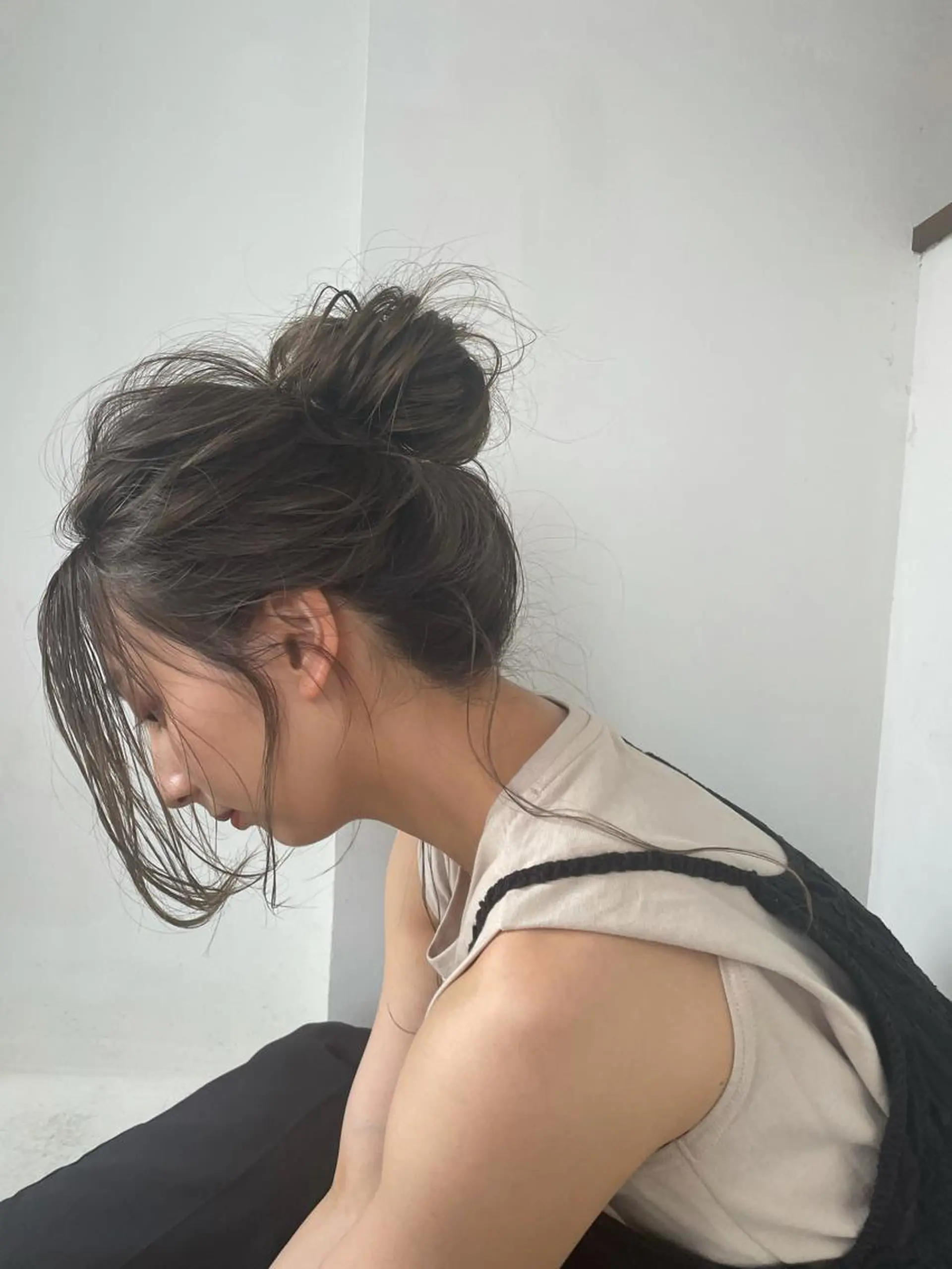 ロング カラー ヘアアレンジ mizuho .のヘアスタイル