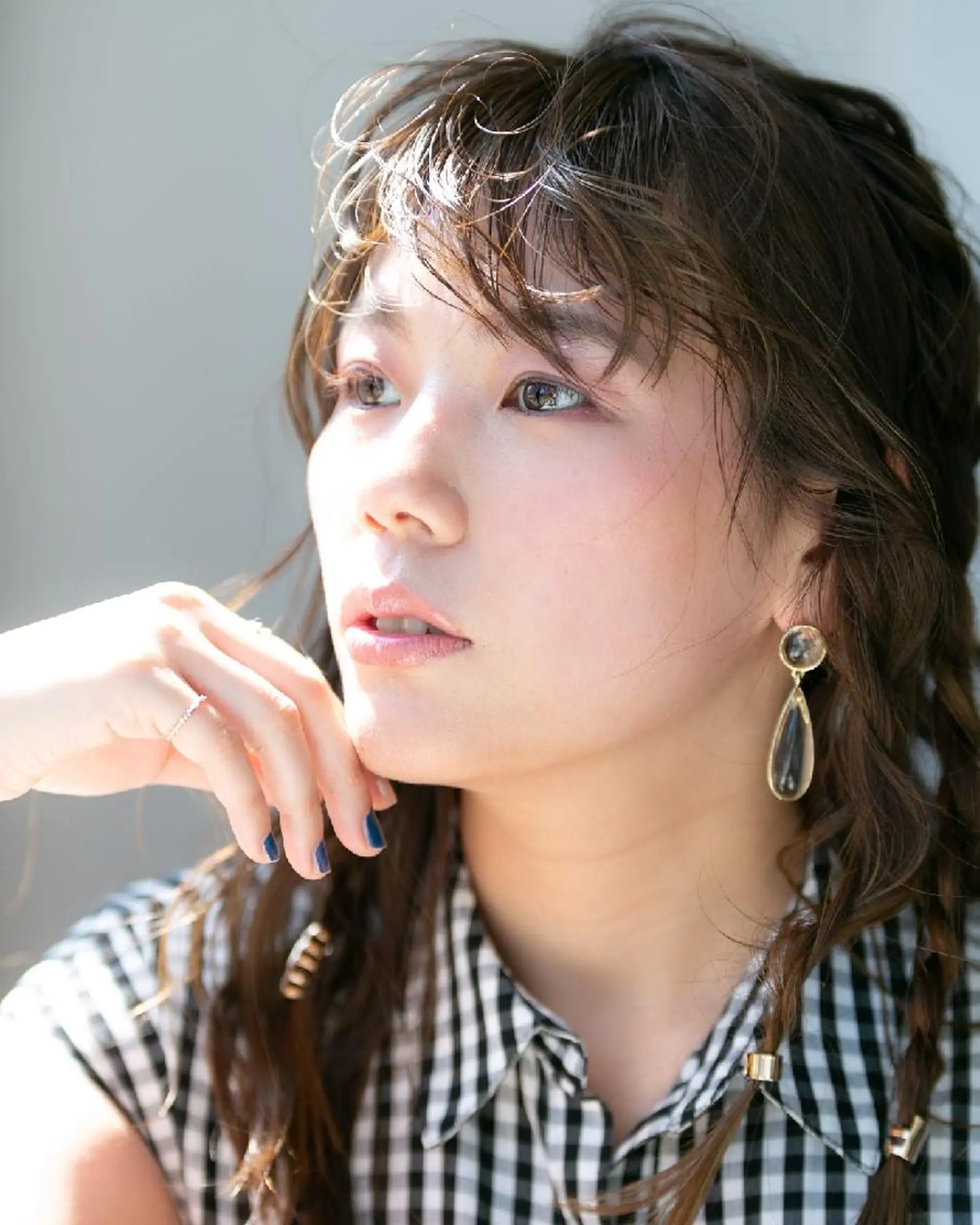 ミディアム ヘアアレンジ 結婚式・ブライダル 三つ編み ヘアセット KANETAKA DAISUKEの眉毛・アイブロウイメージ