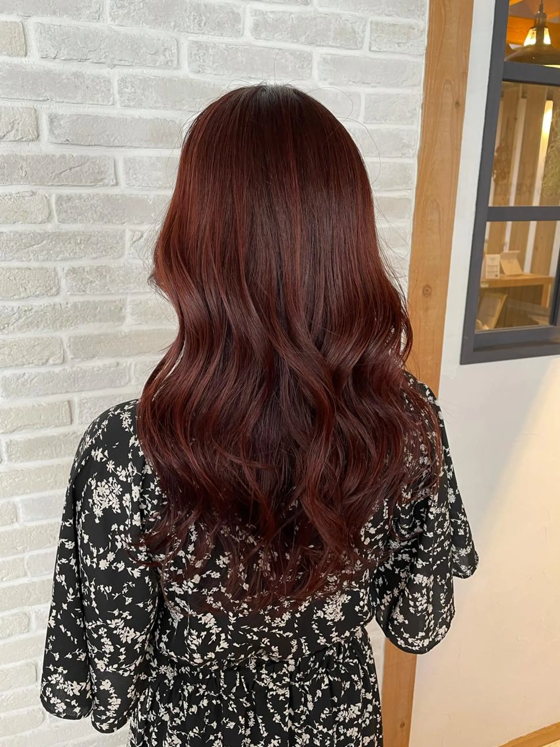 セミロング カット ヘアカラー トリートメント little×PORTO三宮所属・🧡/艶髪/桑原 拓也/ショート/🧡のヘアスタイル