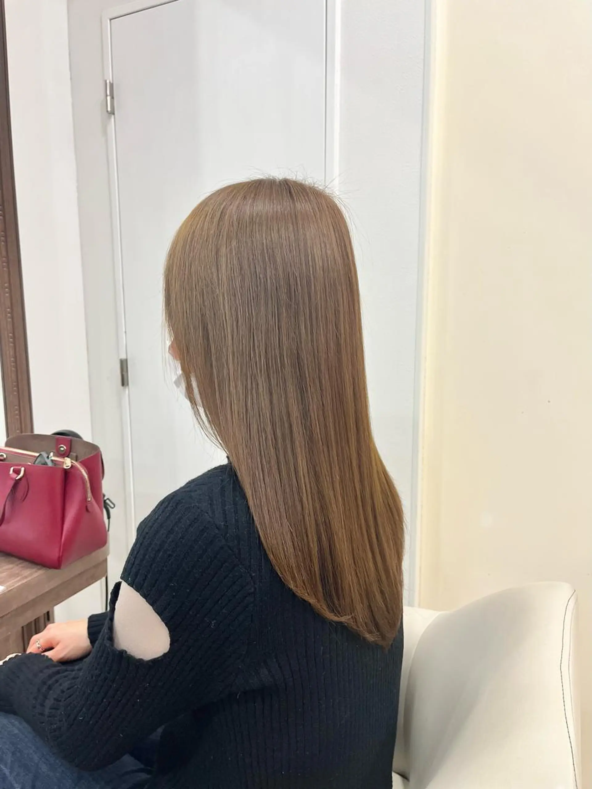 ロング ショートボブ ボブ くせ毛 ハイライト 髪質改善 カット 縮毛矯正 トリートメント 《大人気髪質改善》 プログレス国分寺店のヘアスタイル